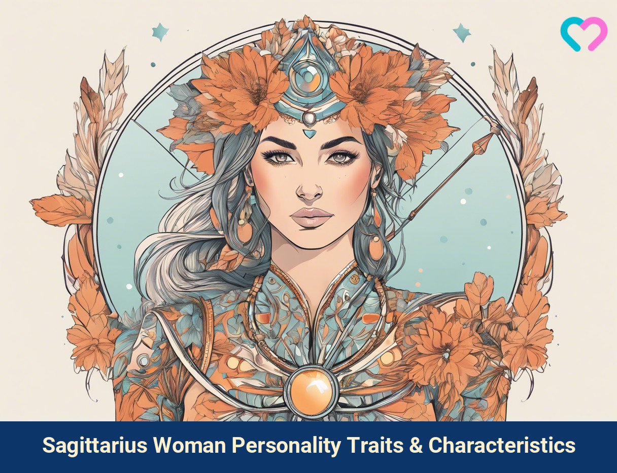 Sagittarius Female Traits_illustration