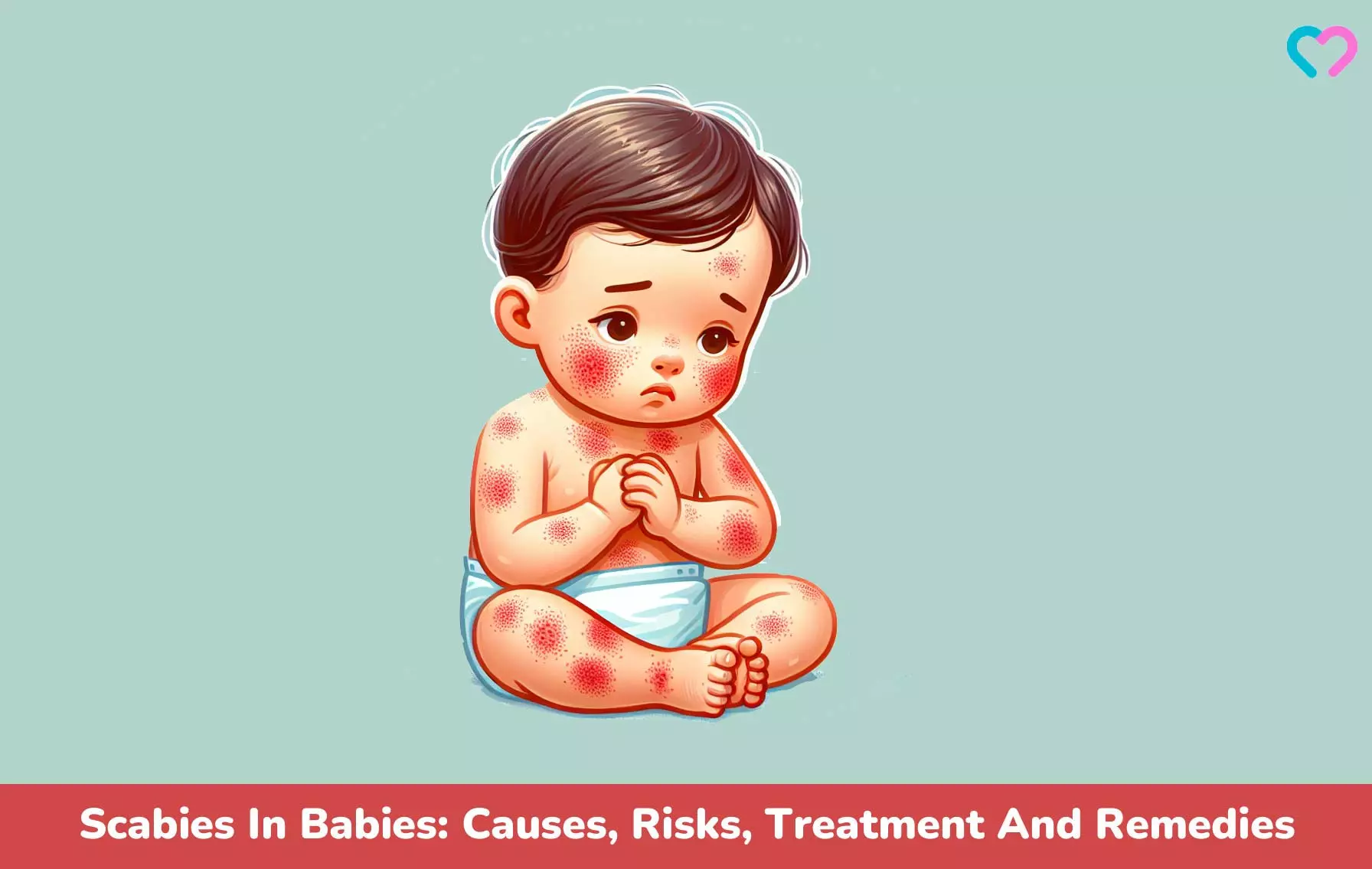 Scabies In Babies_illustration