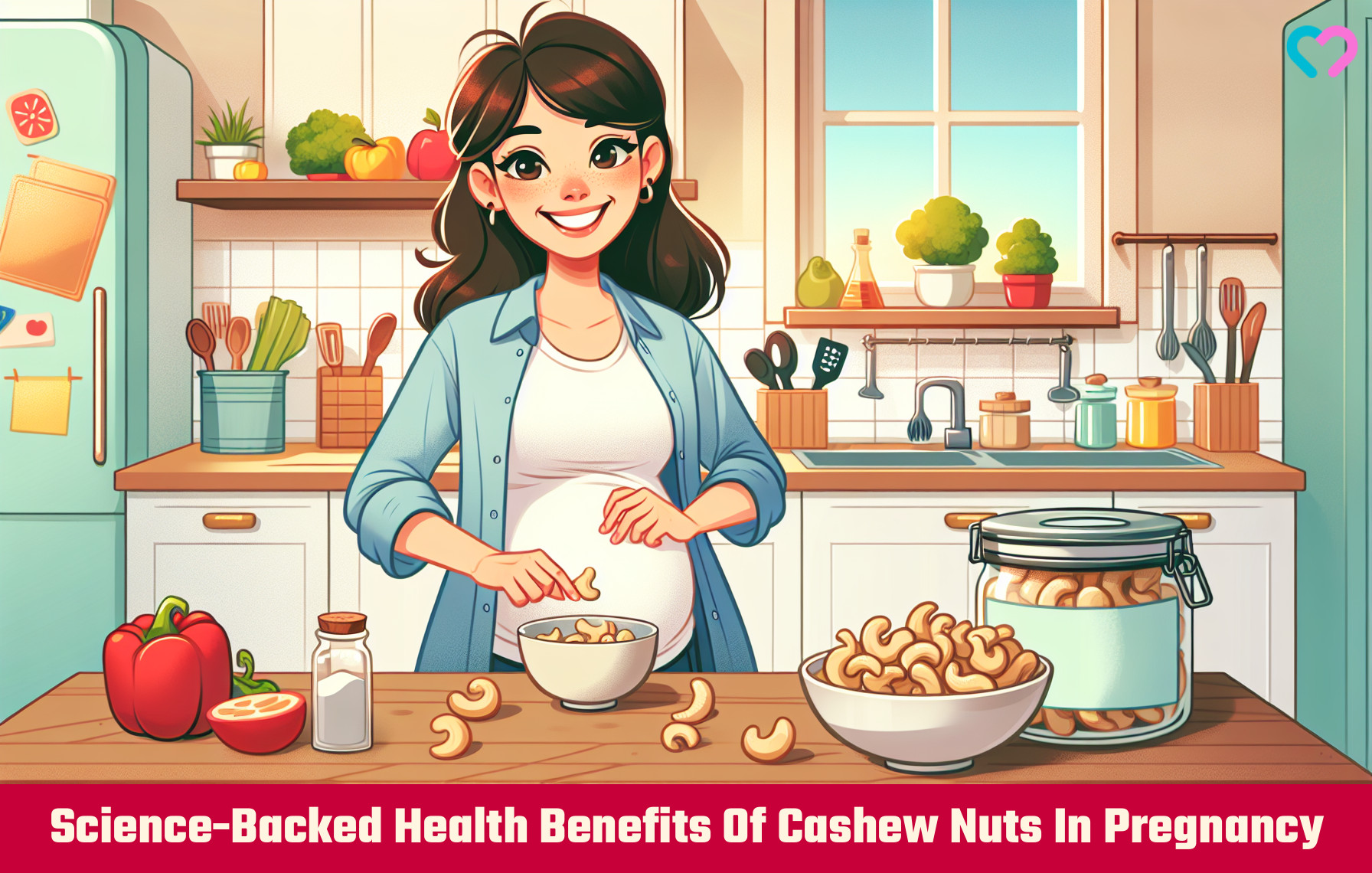 Cashew in Pregnancy_illustration