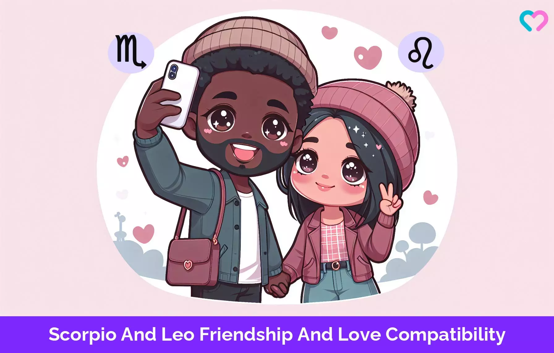 scorpio and leo compatibility_illustration