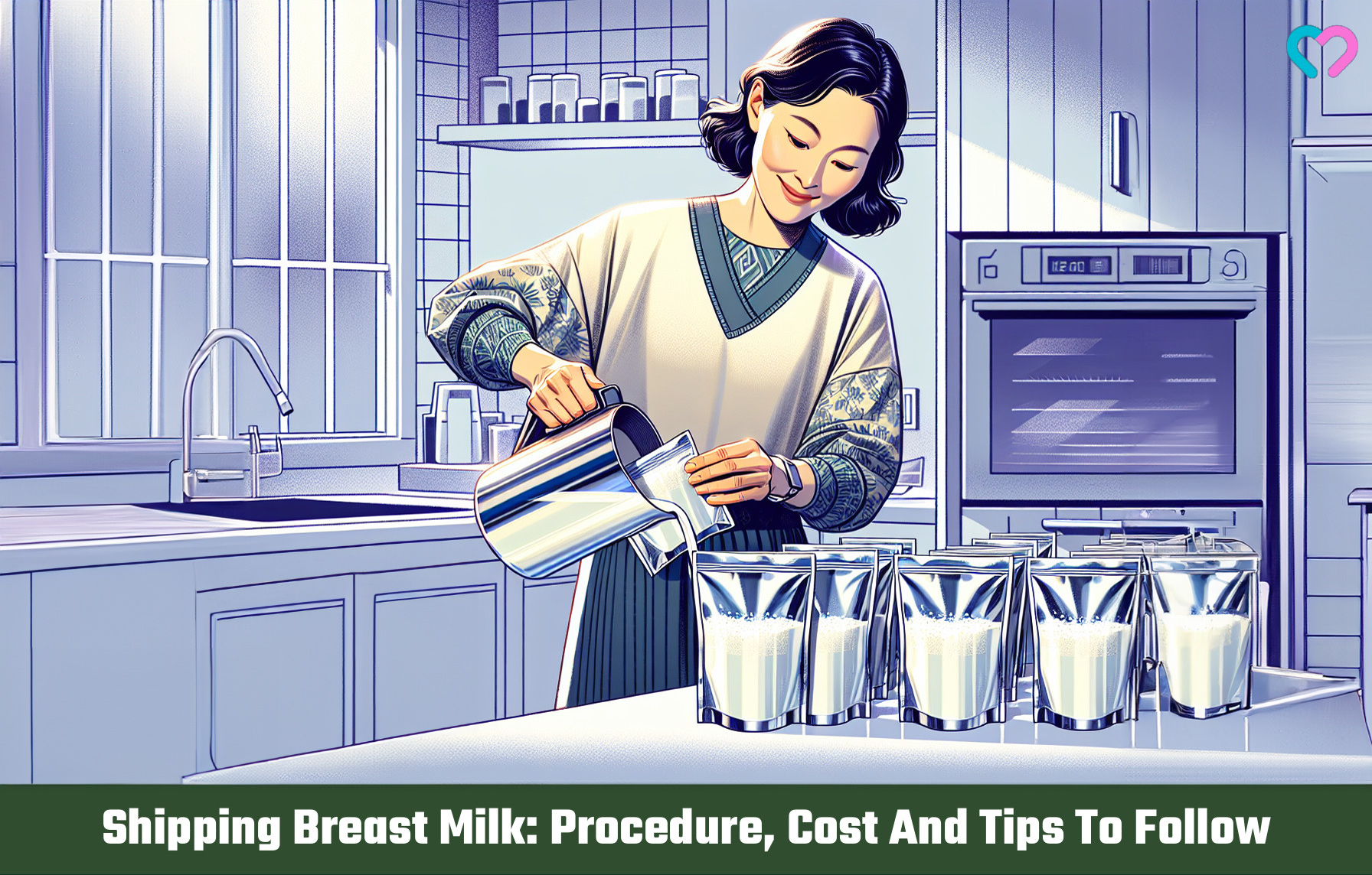 shipping breast milk_illustration