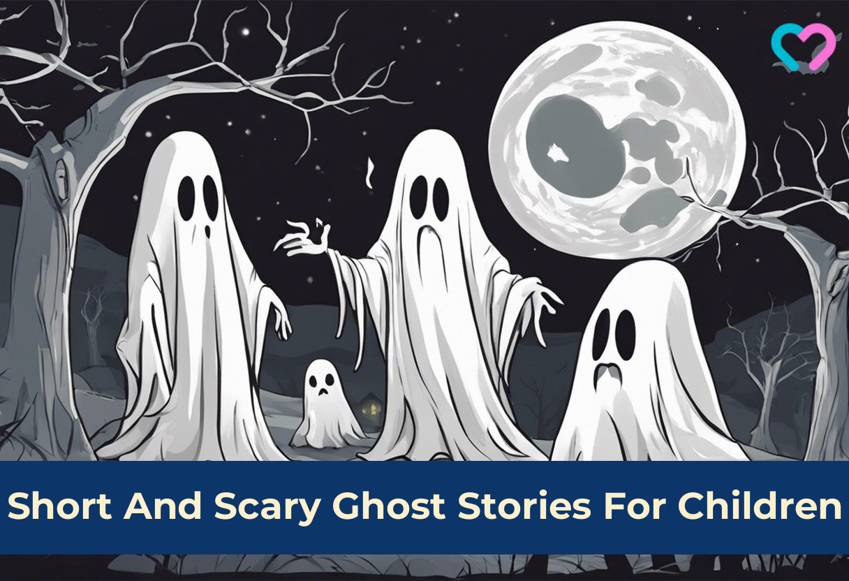 short and scary ghost stories for kids_illustration