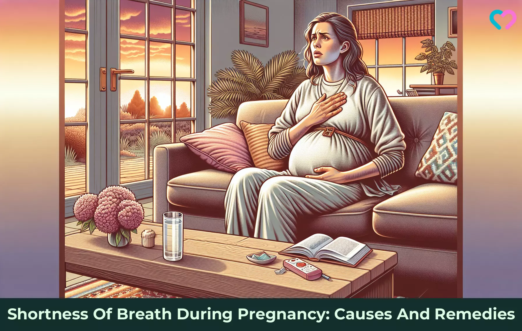 breathing difficulty during pregnancy_illustration