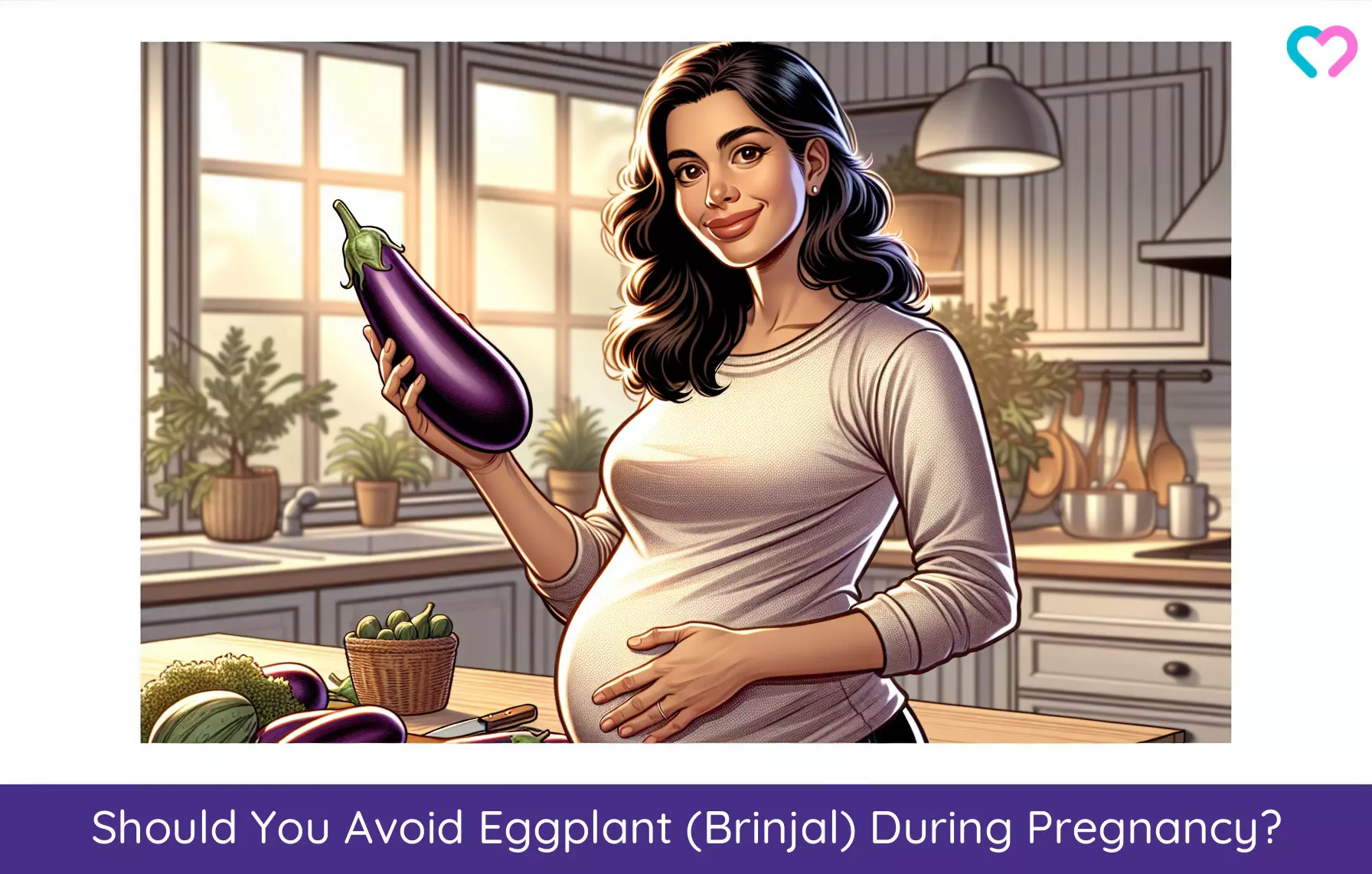 Eggplant During Pregnancy_illustration