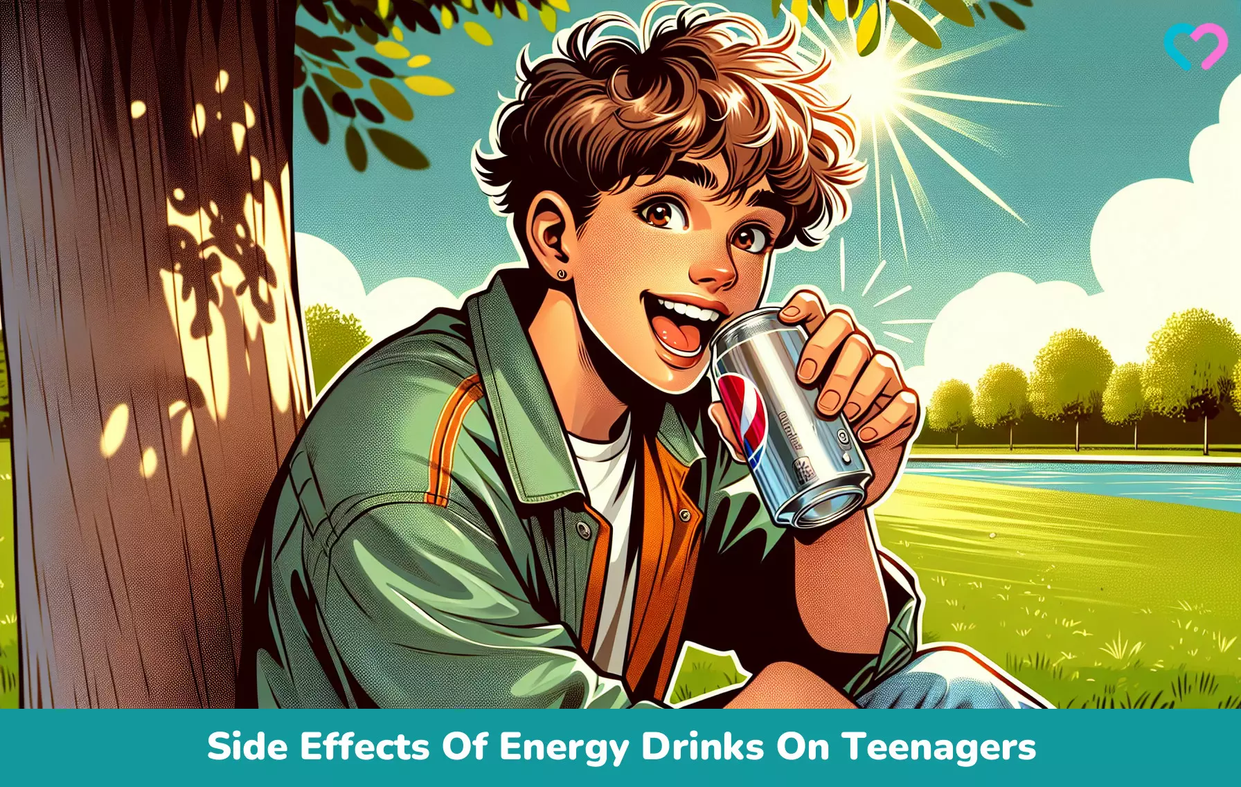 Effects Of Energy Drinks On Teenagers_illustration