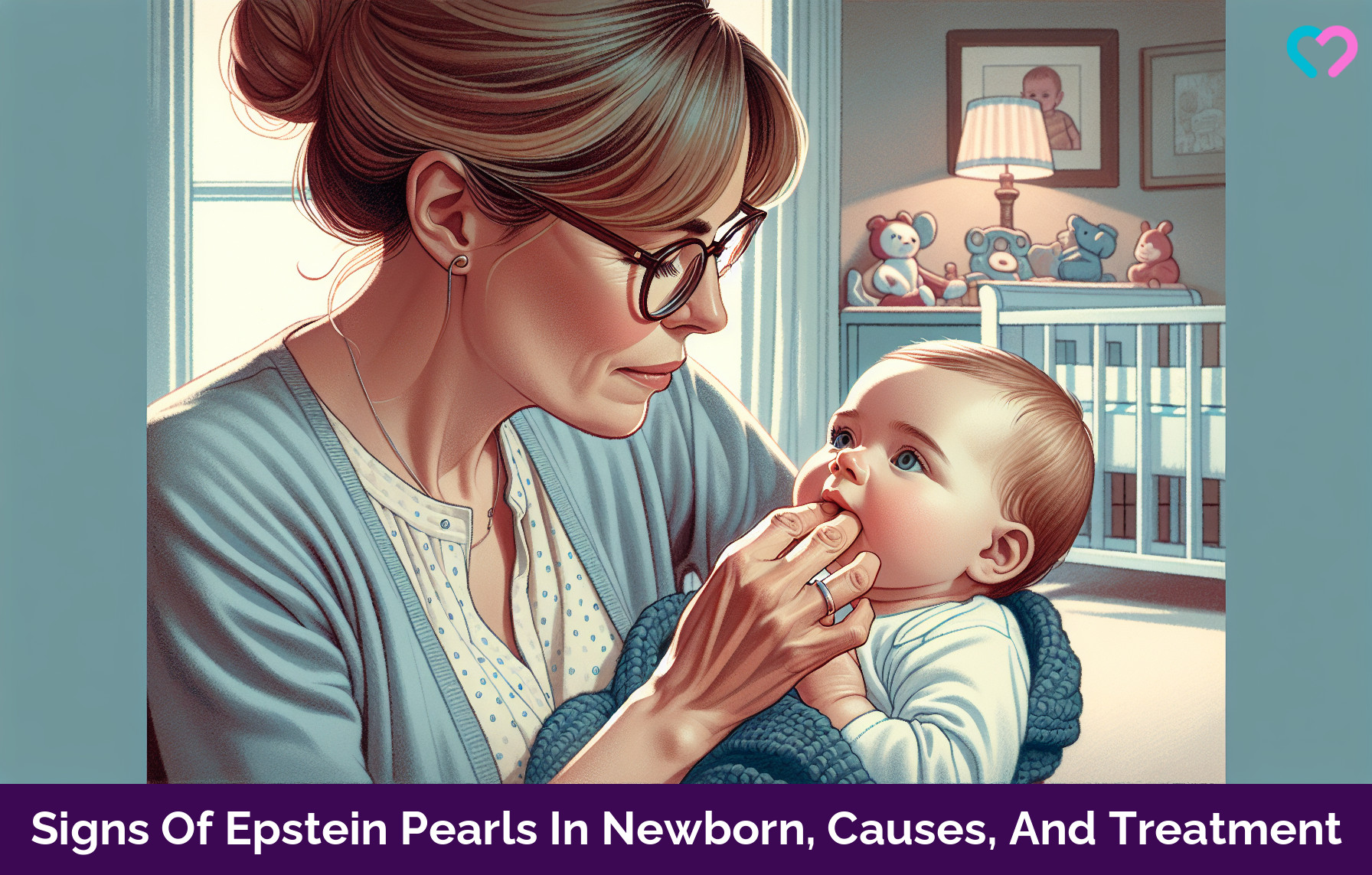 Epstein Pearls in newborn Babies_illustration