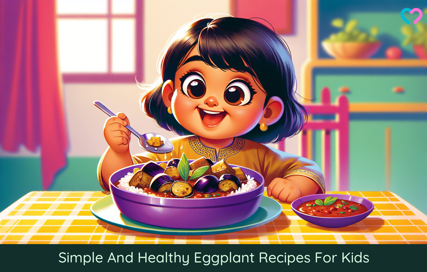 Eggplant Recipes For Kids_illustration
