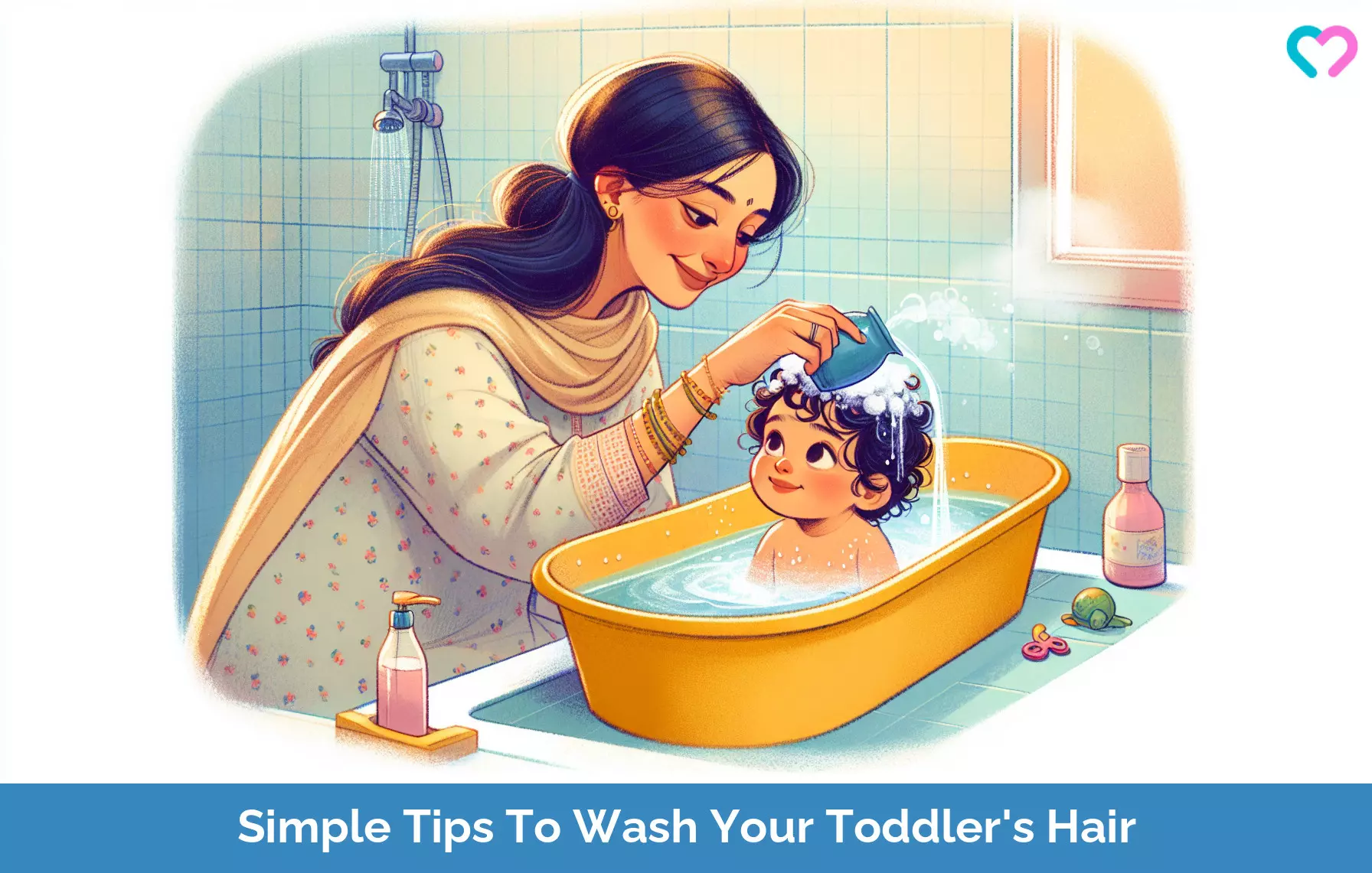 13 Simple Tips To Wash Your Toddler's Hair