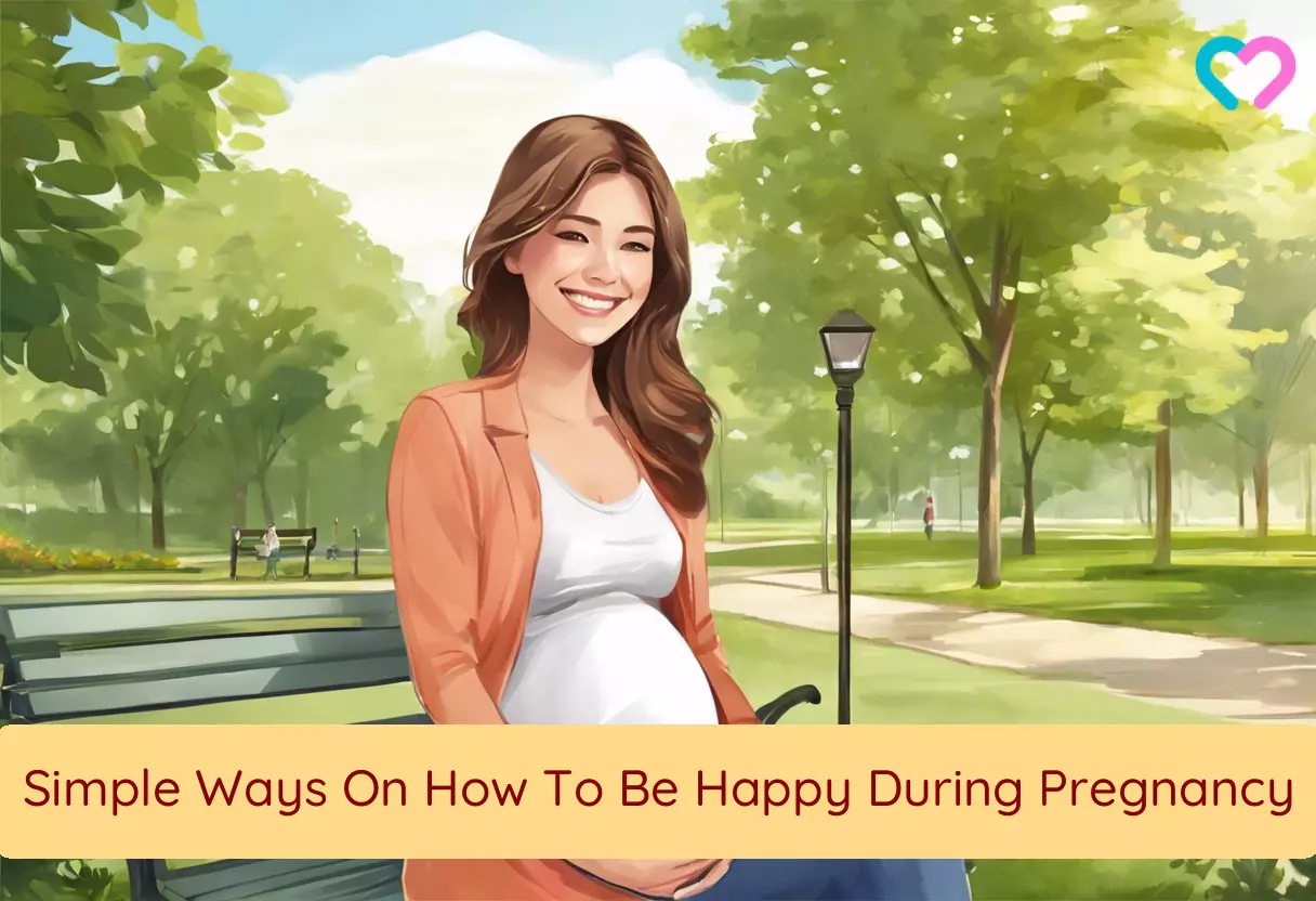 how to be happy during pregnancy_illustration