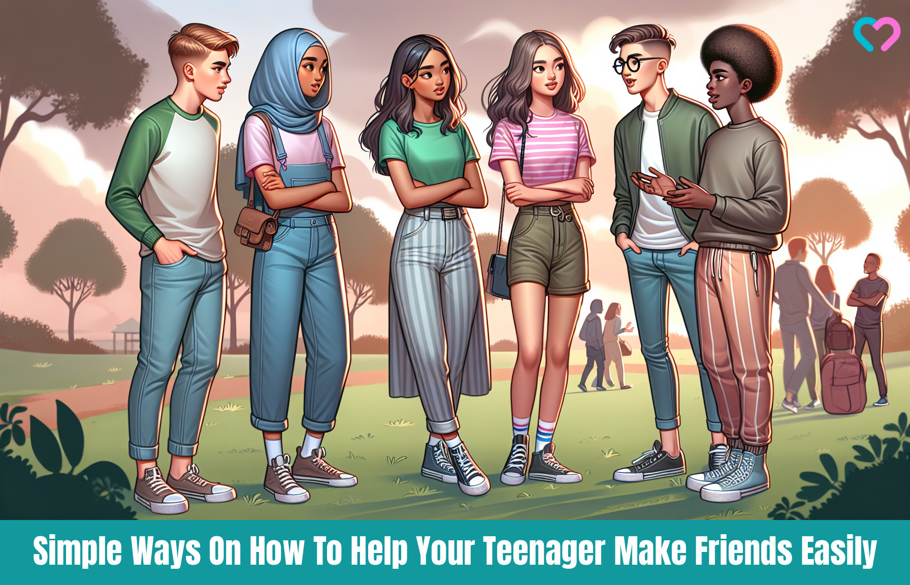 How To Help Your Teenager Make Friends Easily_illustration