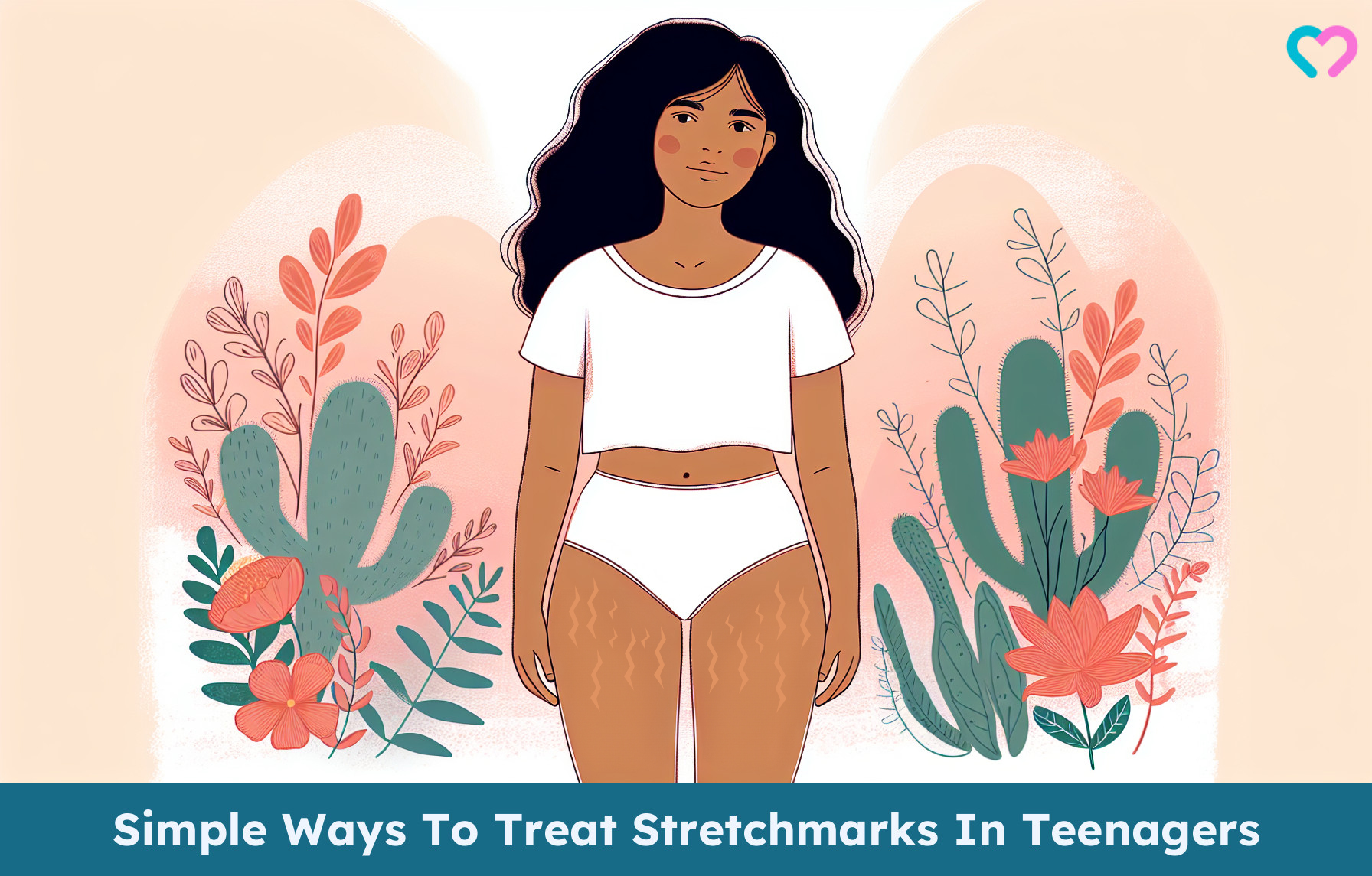 Stretch Marks In Teenagers_illustration