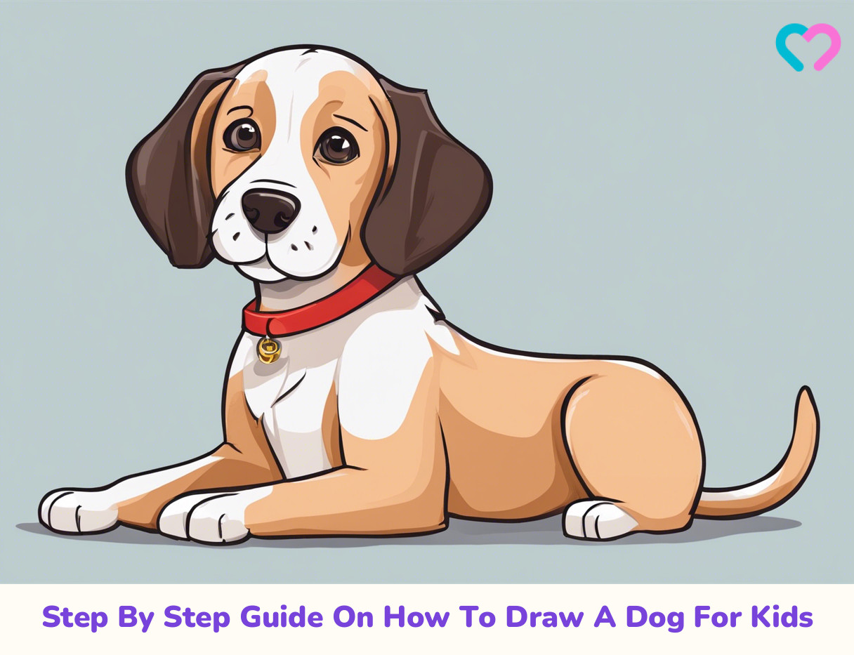 How To Draw A Dog For Kids_illustration
