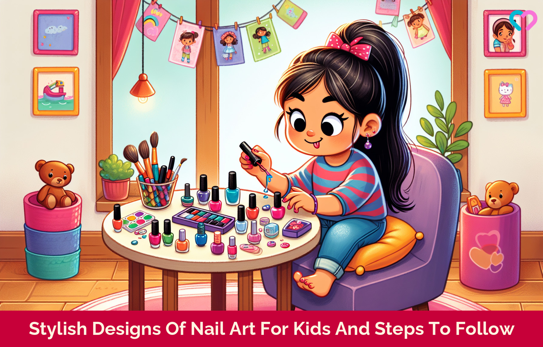 Nail Art For Kids_illustration