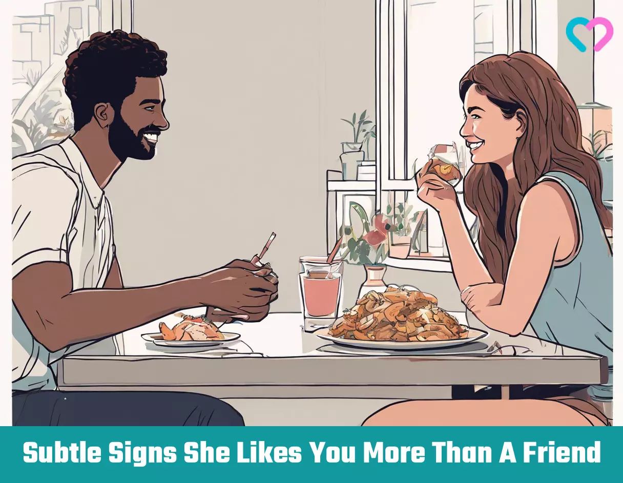 Subtle Signs She Likes You More Than A Friend signs she like you more than a friend_illustration