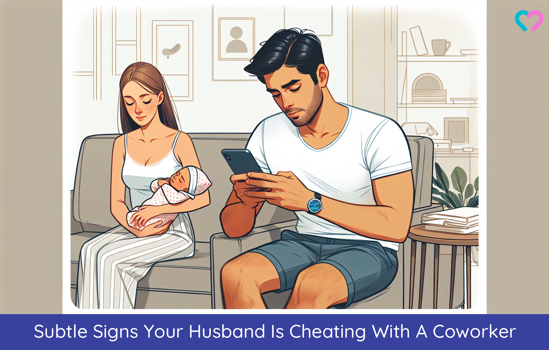 Signs Your Husband Is Cheating_illustration