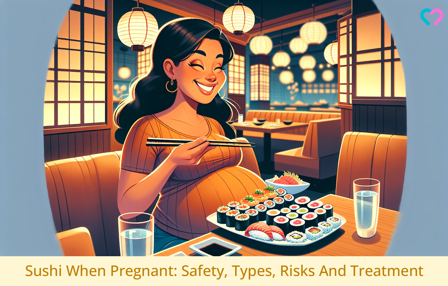 Can Pregnant Women Eat Sushi_illustration