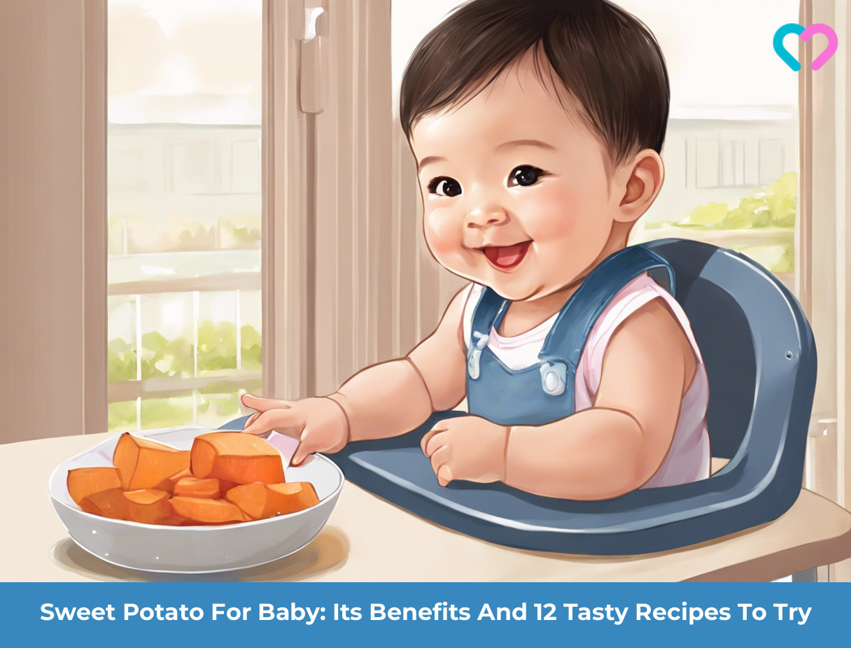 sweet potato for baby_illustration
