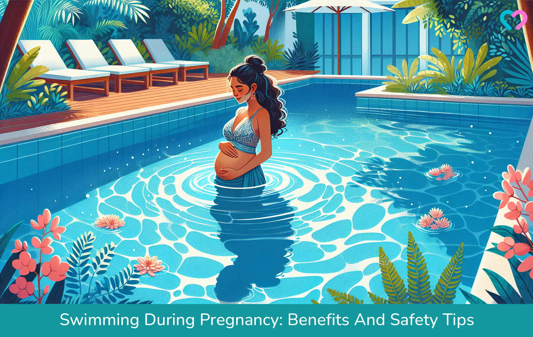 swimming in pregnancy_illustration