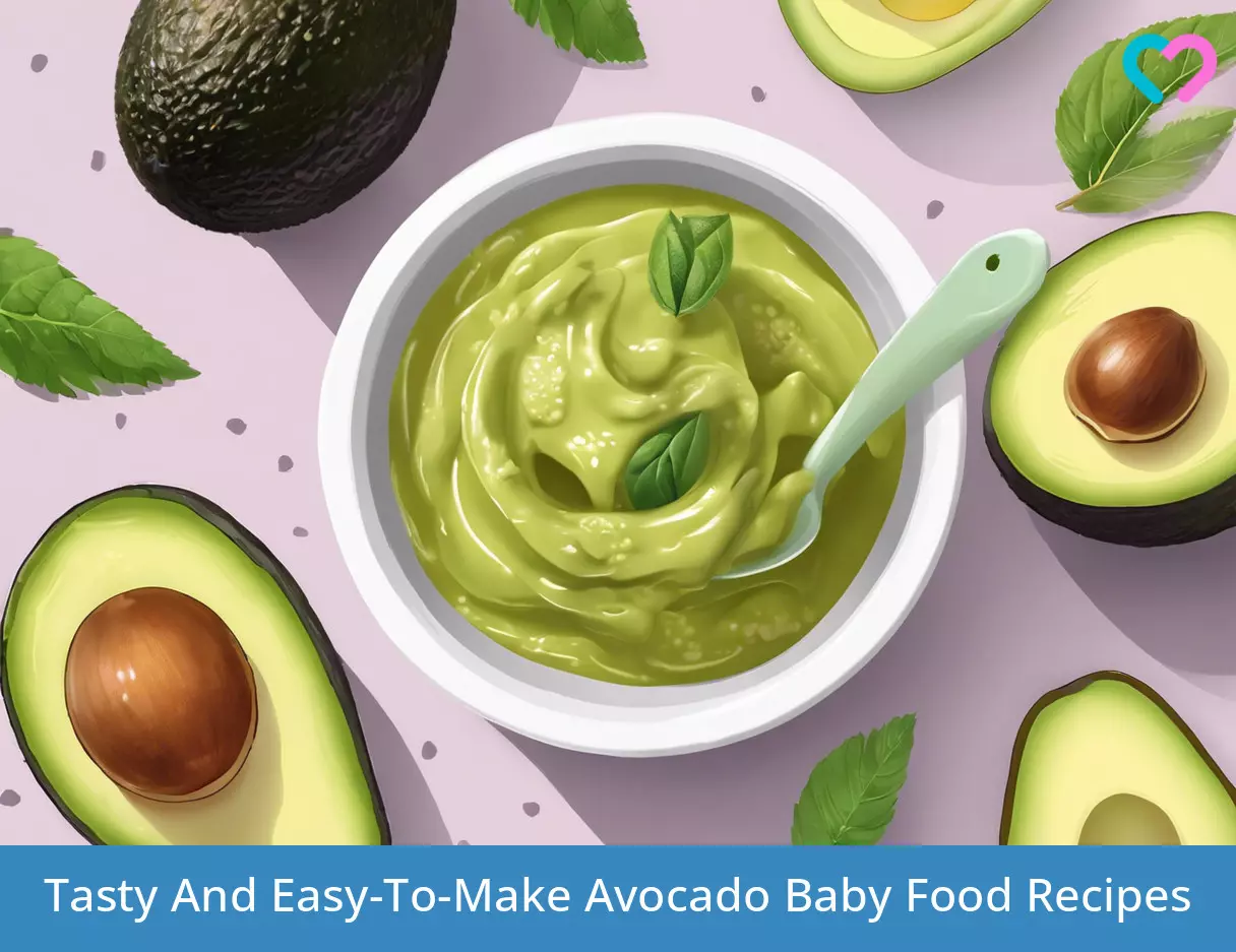 Avocado Baby Food Recipes_illustration