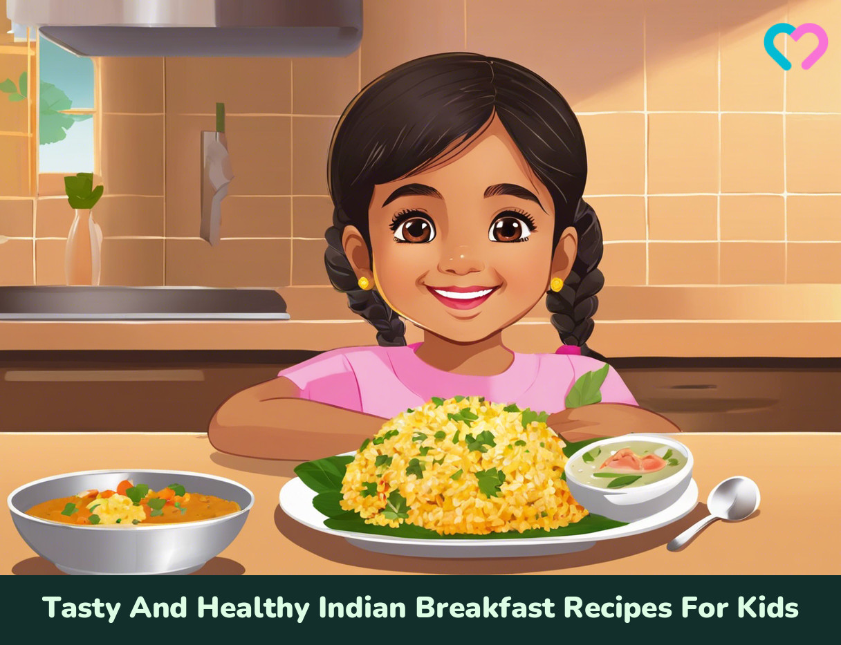 Indian Breakfast Recipes For Kids_illustration