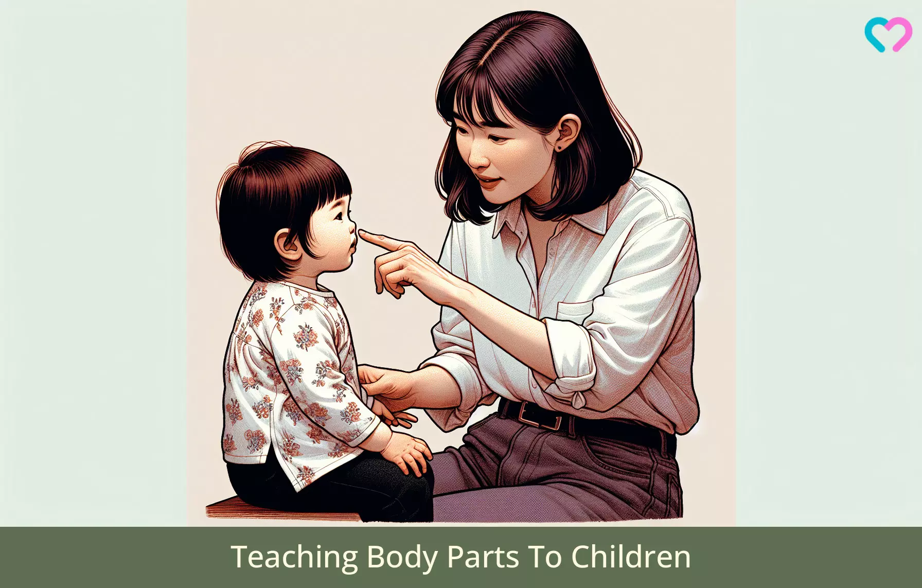 teach Body Parts To Kids_illustration