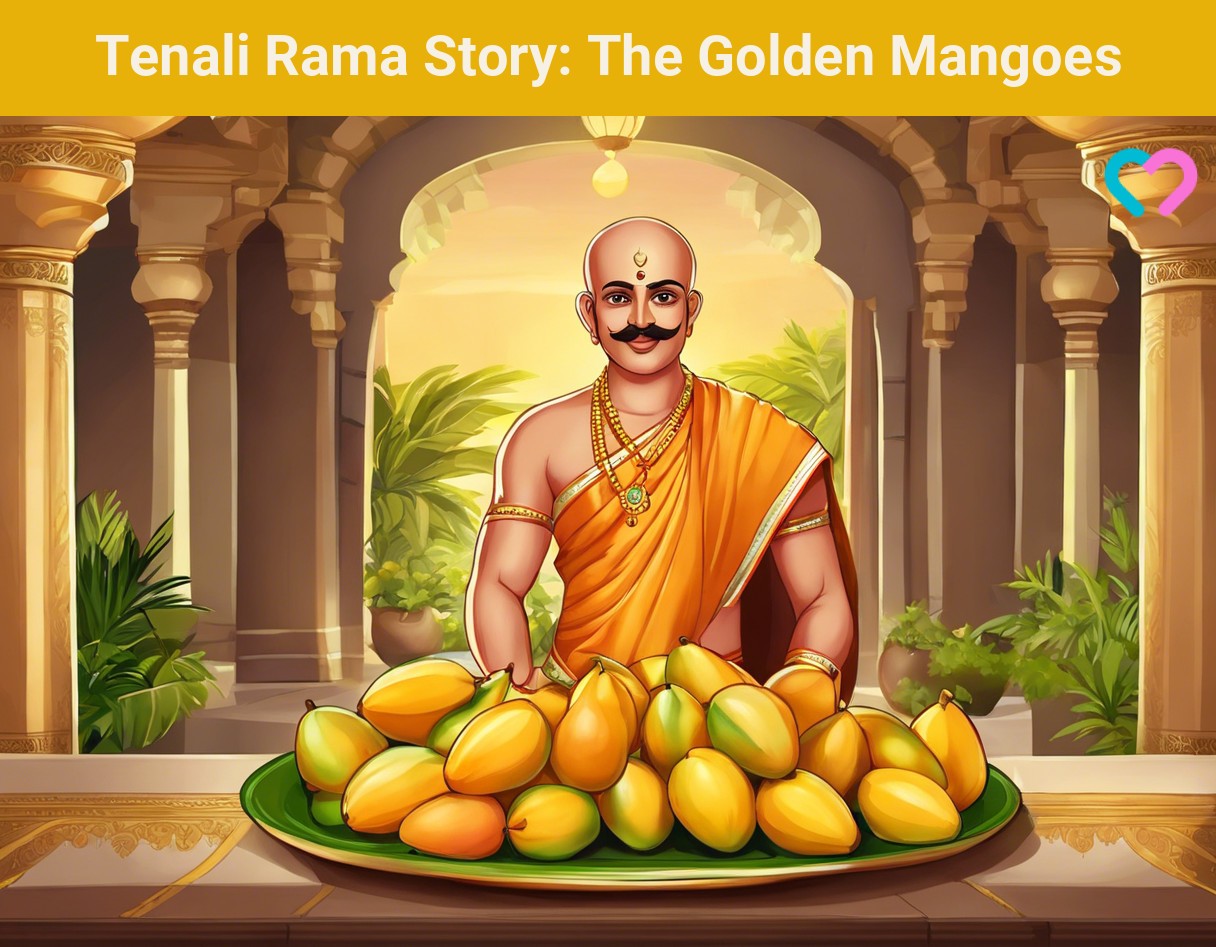 tenali rama golden mangoes_illustration