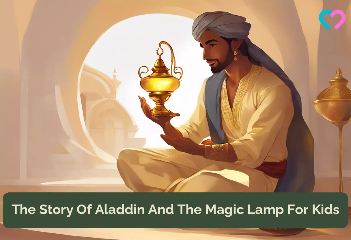 aladdin and the magic lamp_illustration