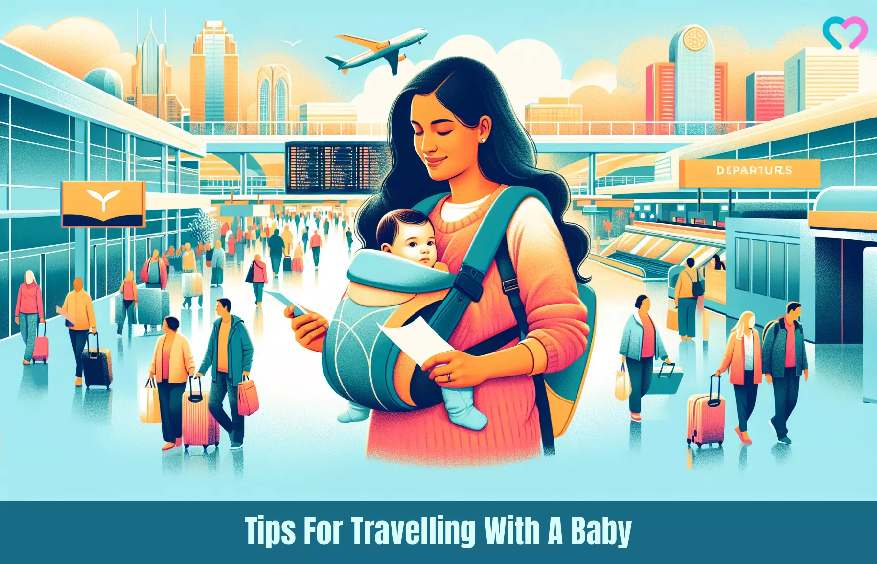 tips for travelling with a baby_illustration