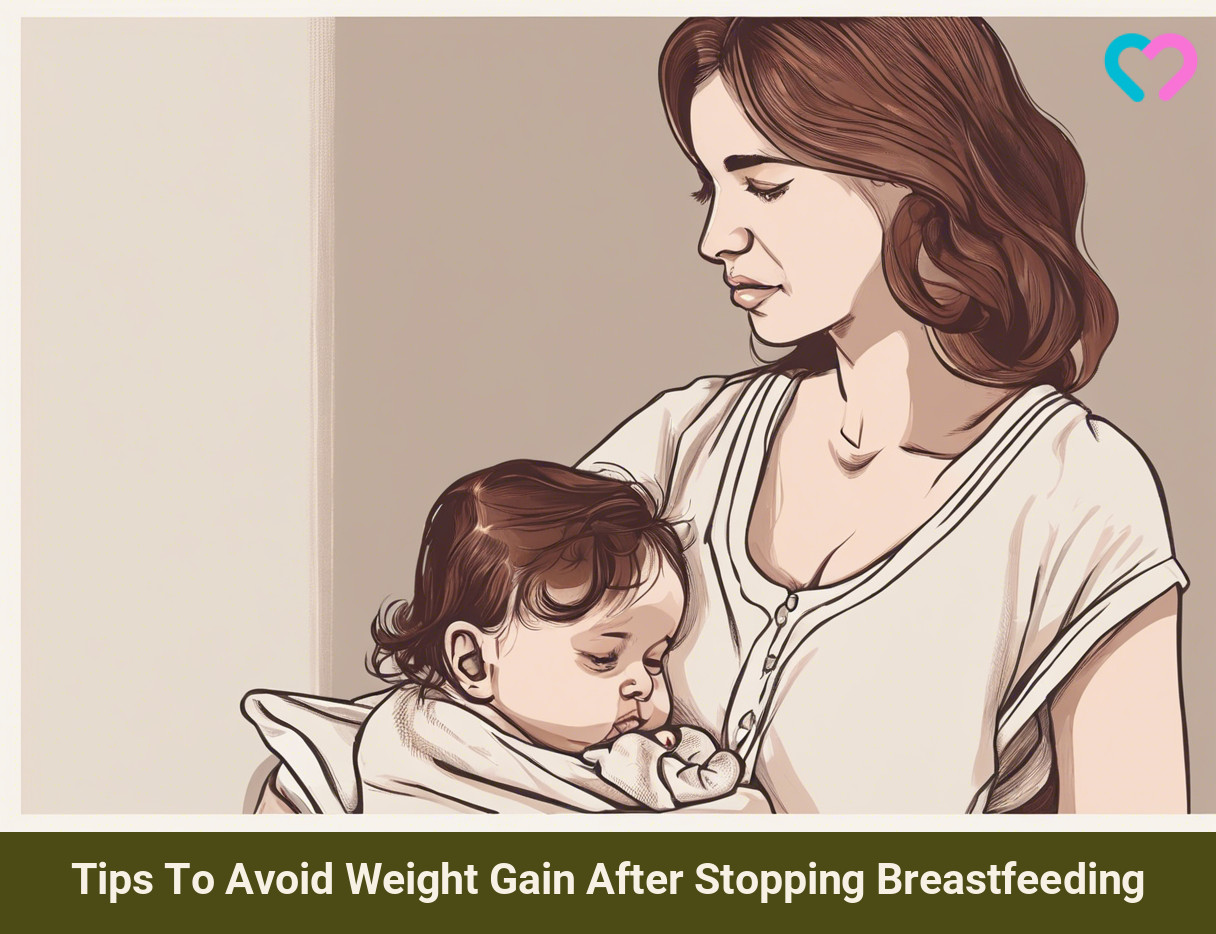 weight gain after breast feeding_illustration