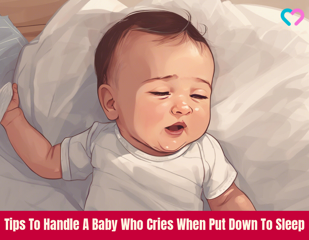 baby cries when put down_illustration