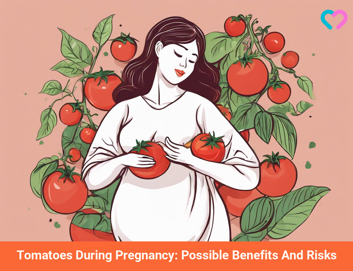 tomato during pregnancy_illustration