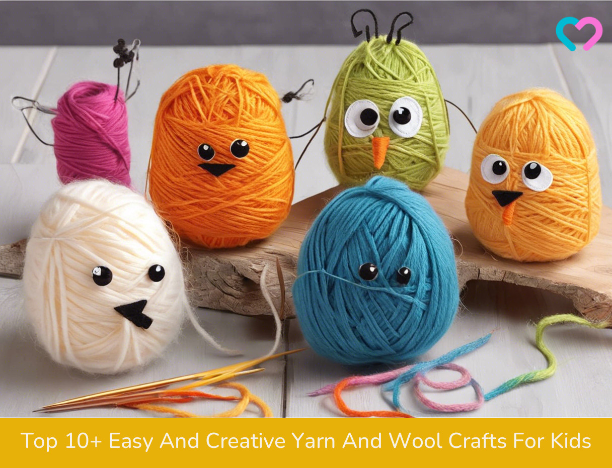 Yarn And Wool Crafts For Kids_illustration