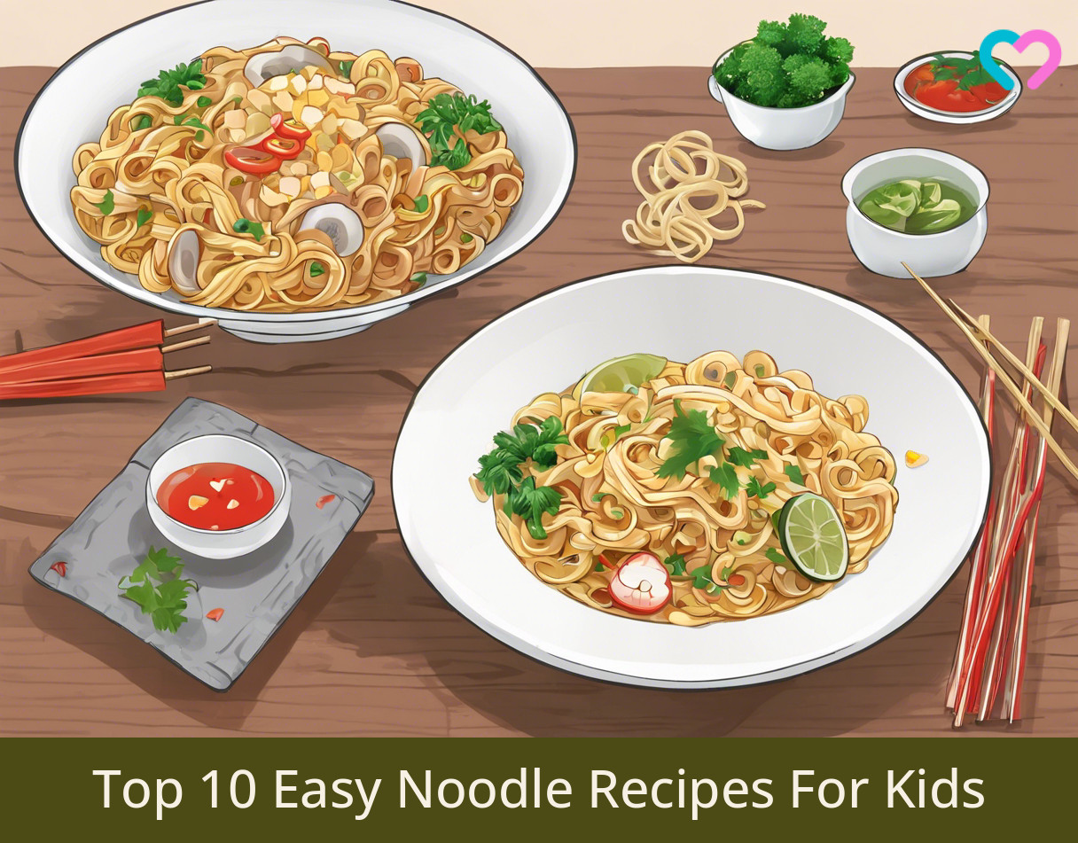 Noodle Recipes For Kids_illustration