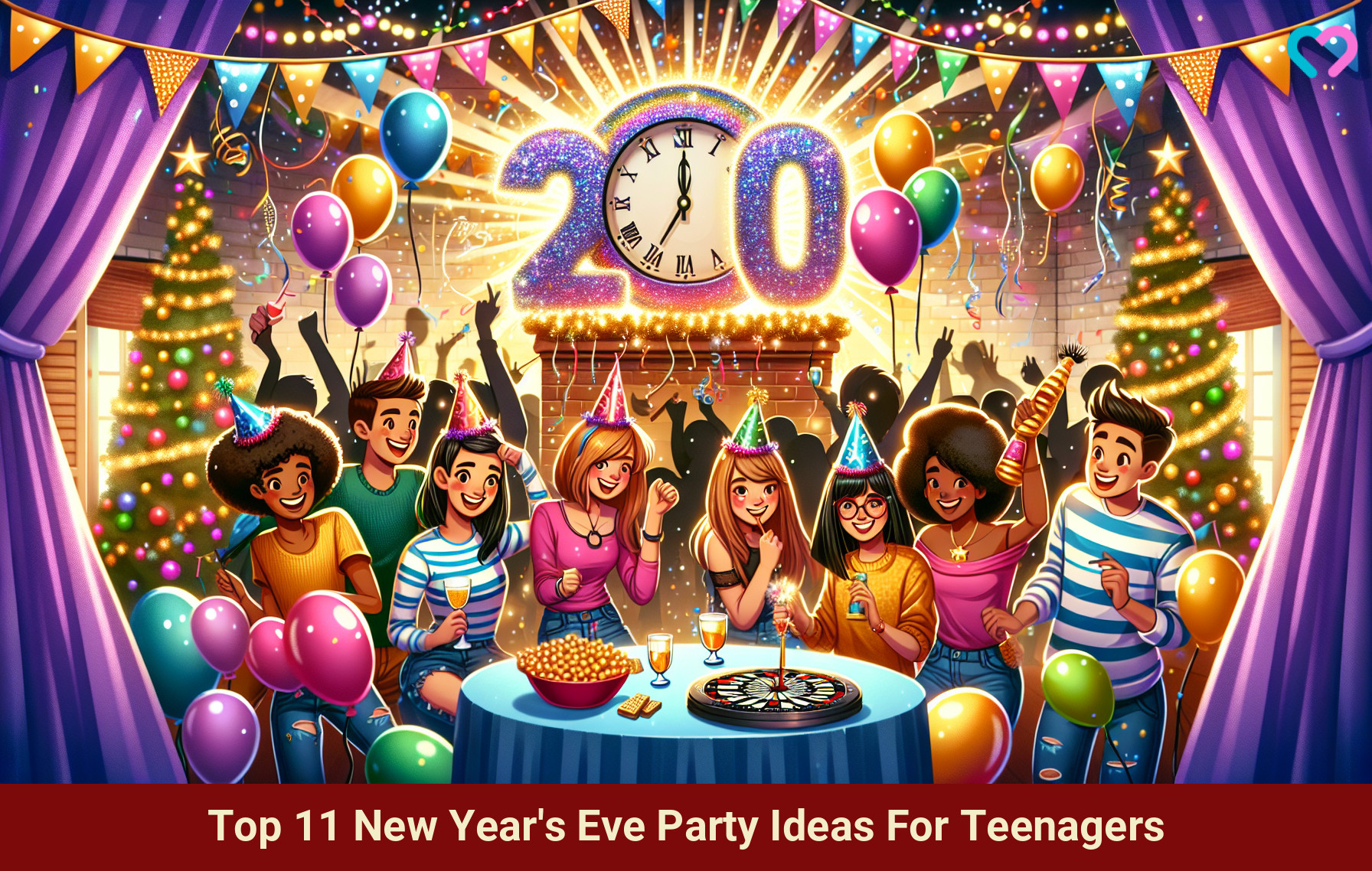 new years eve teenage party ideas_illustration
