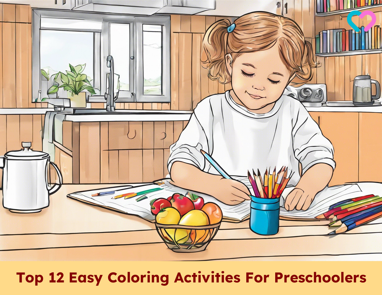 Coloring Activities For Preschoolers_illustration
