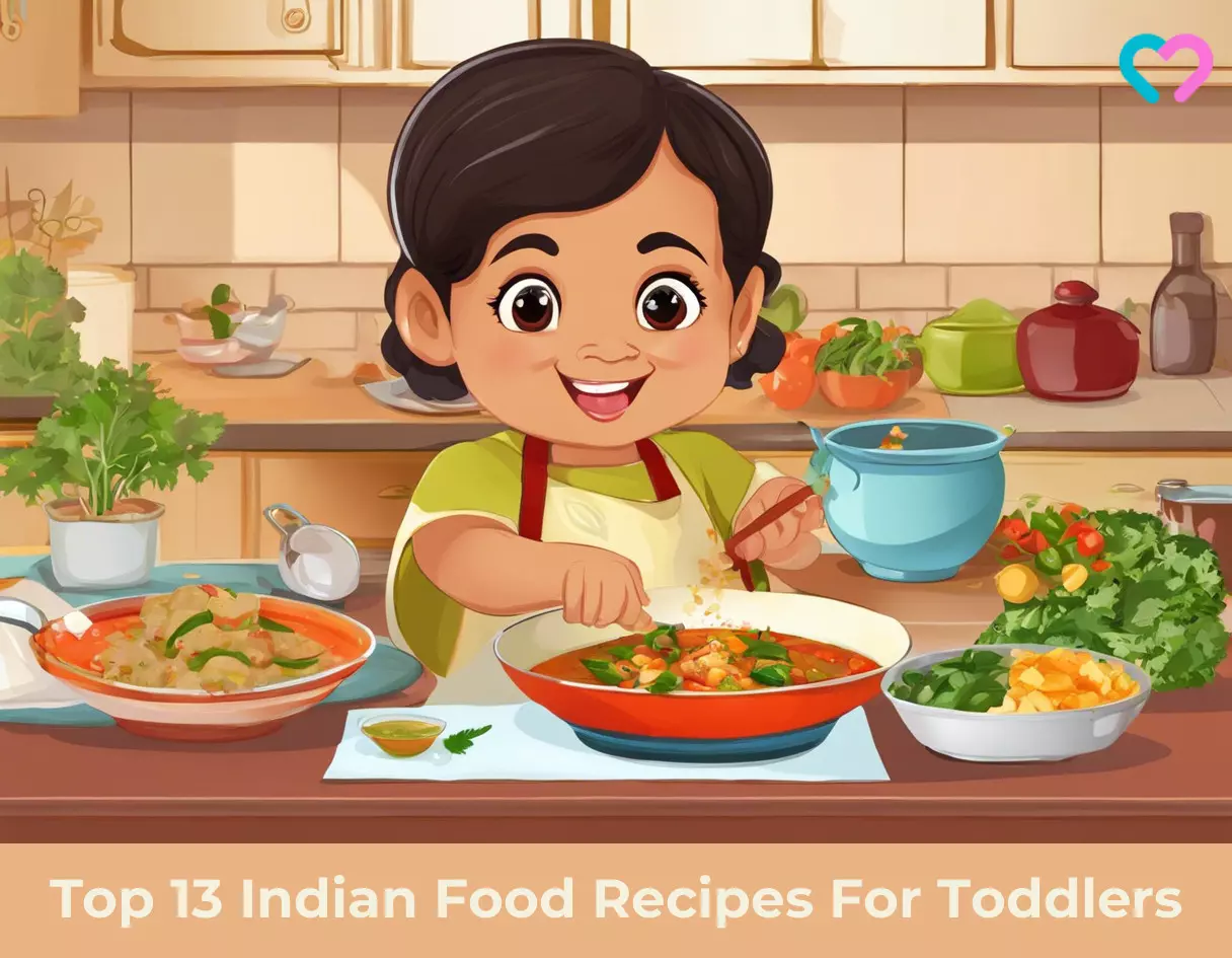 Indian Food Recipes For Toddlers_illustration