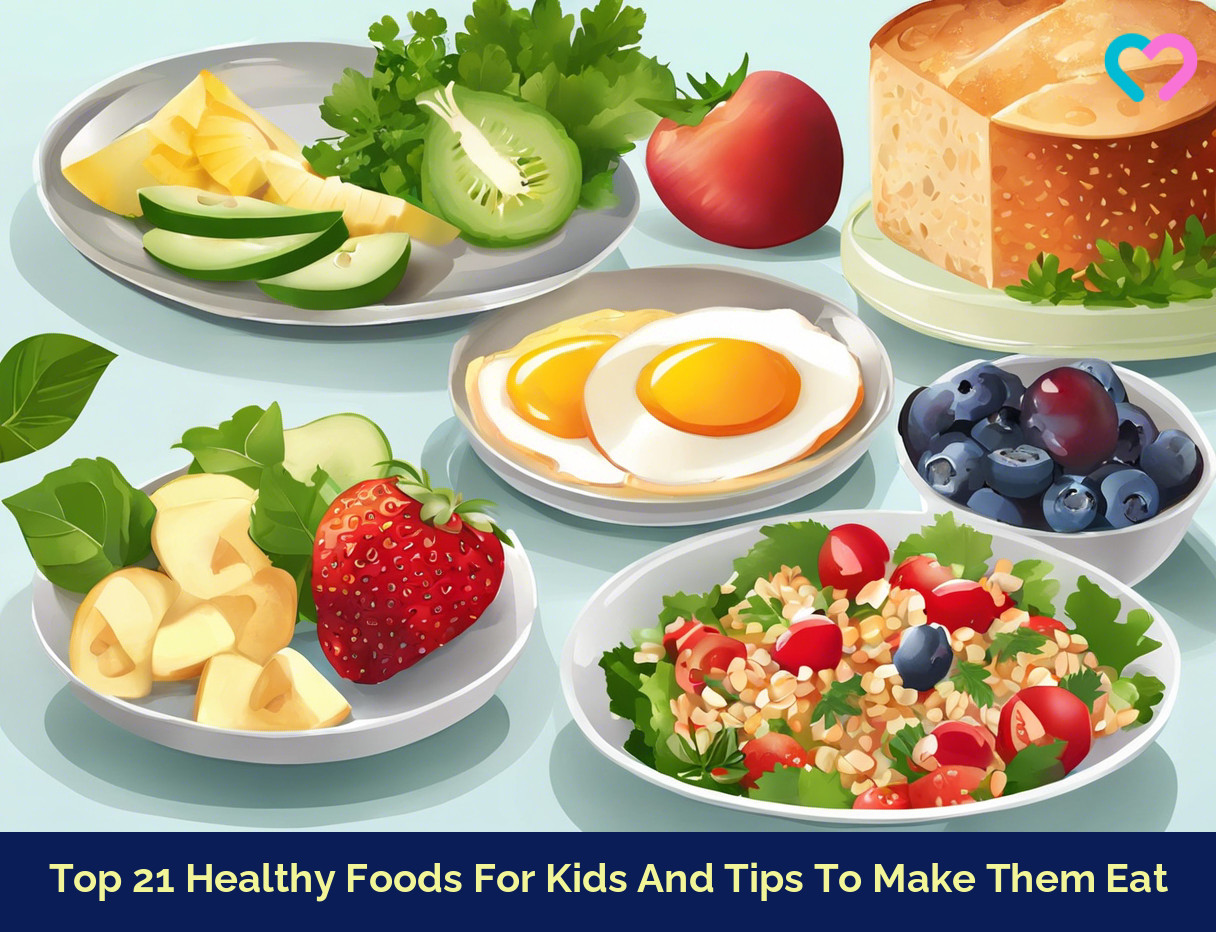 Healthy Foods For Kids_illustration