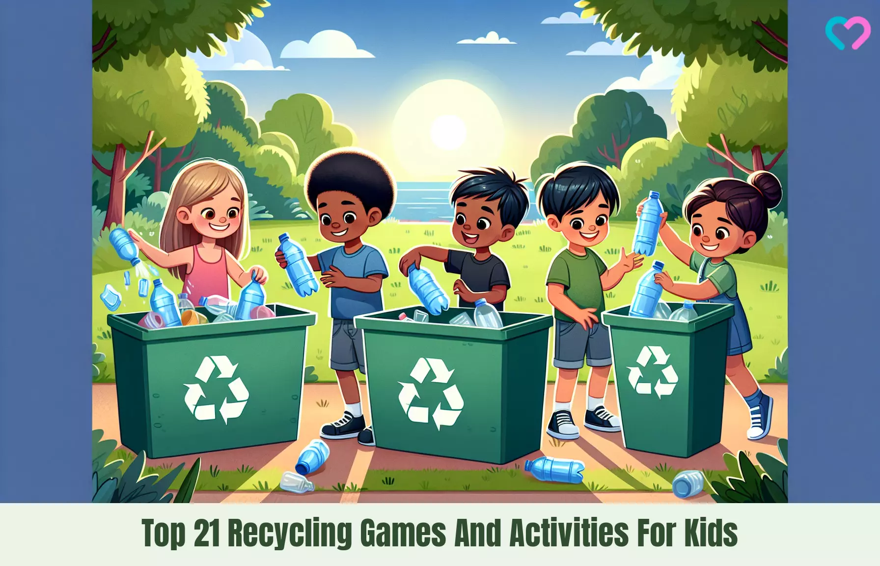 Recycling Games And Activities For Kids_illustration