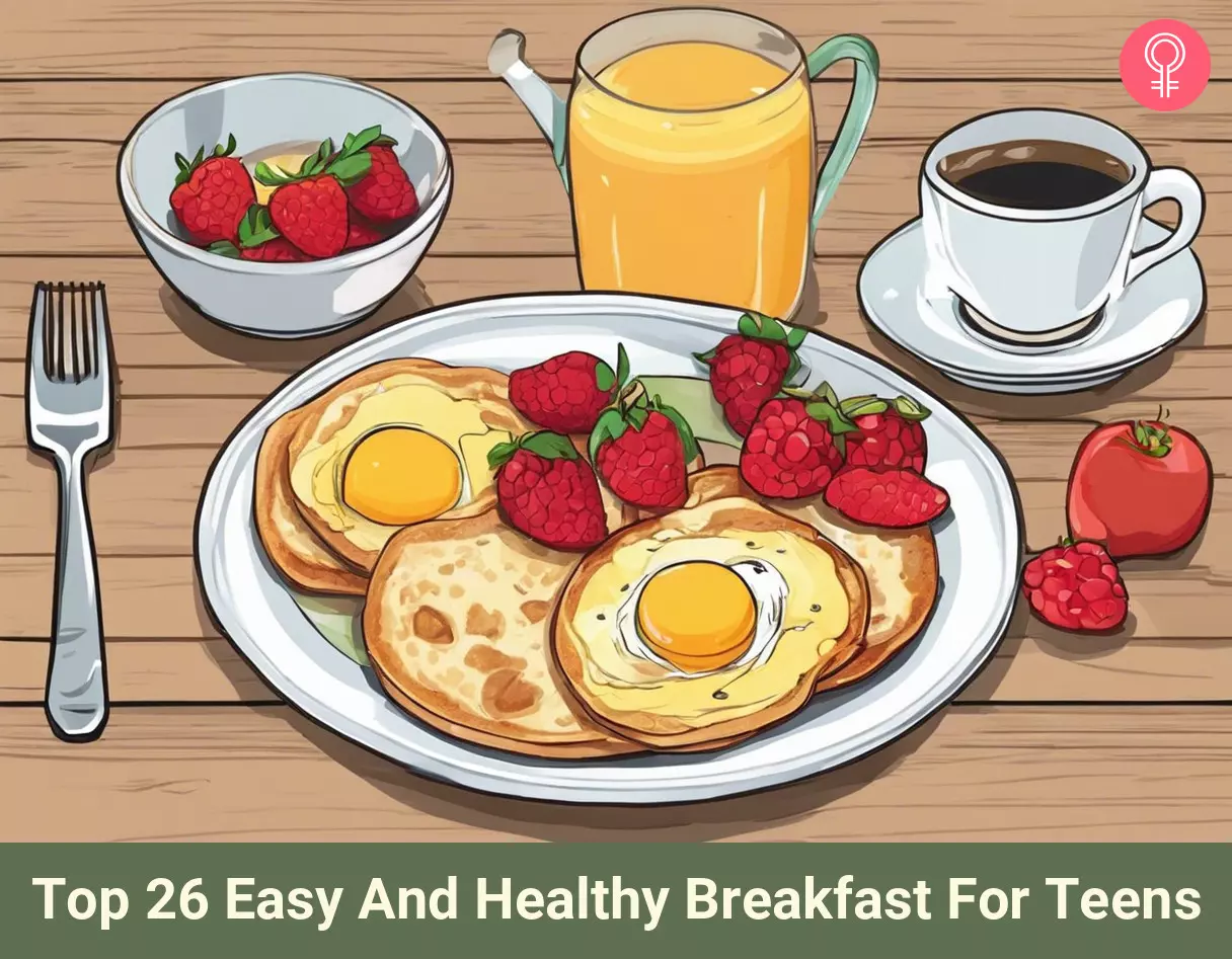 Healthy Breakfast Ideas For Teens_illustration