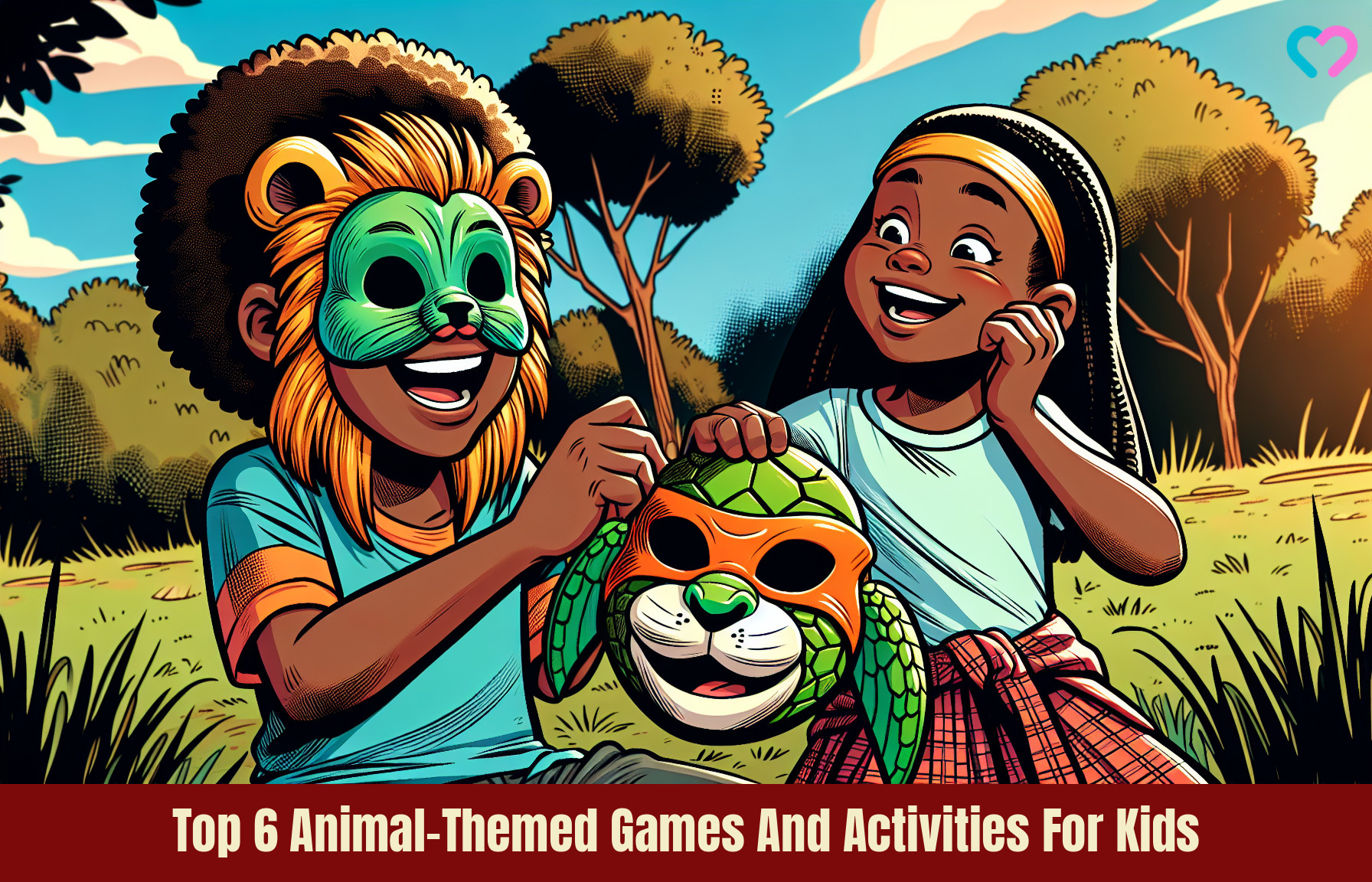 Animal Themed Games for kids_illustration