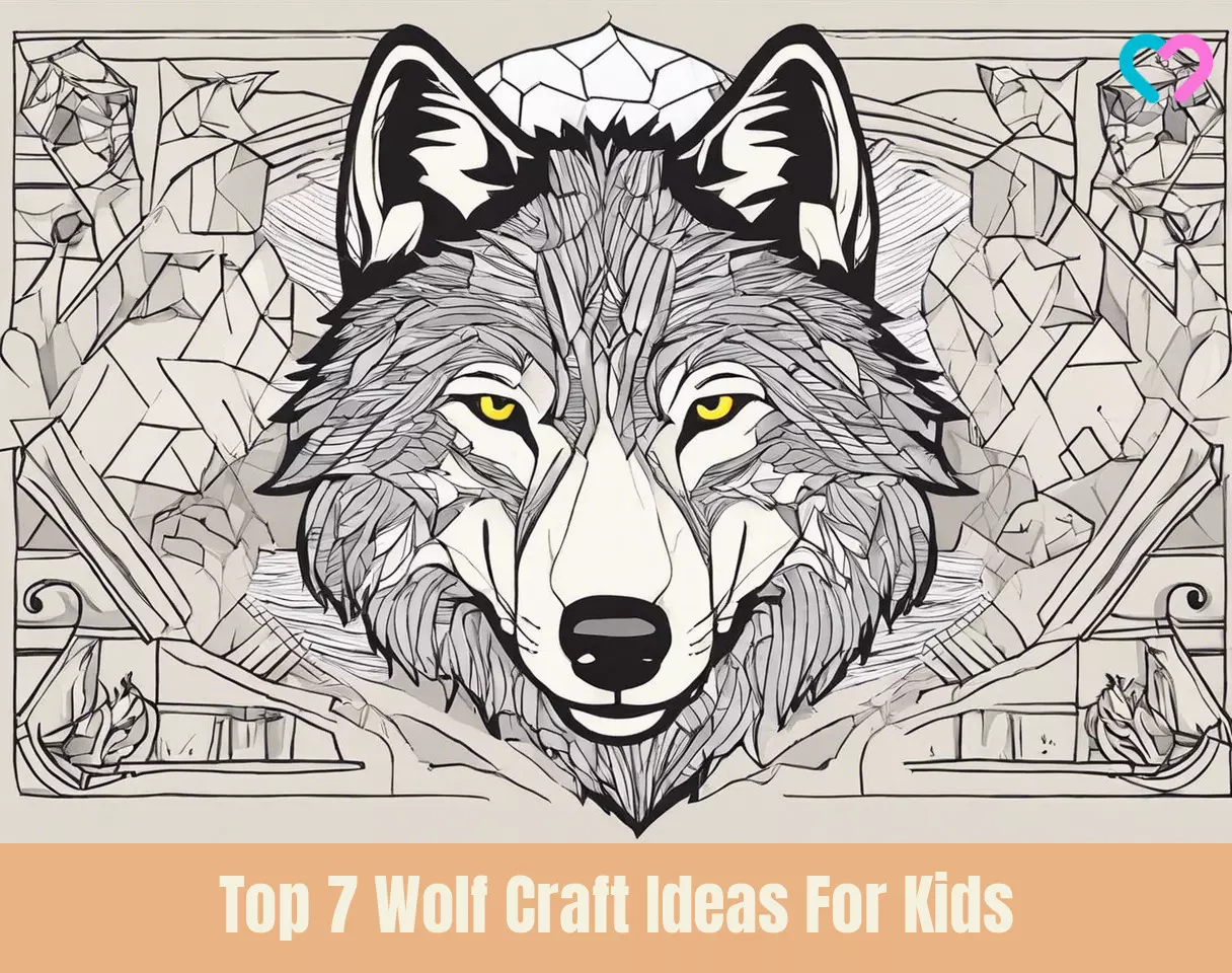 Wolf Craft Ideas For Kids_illustration