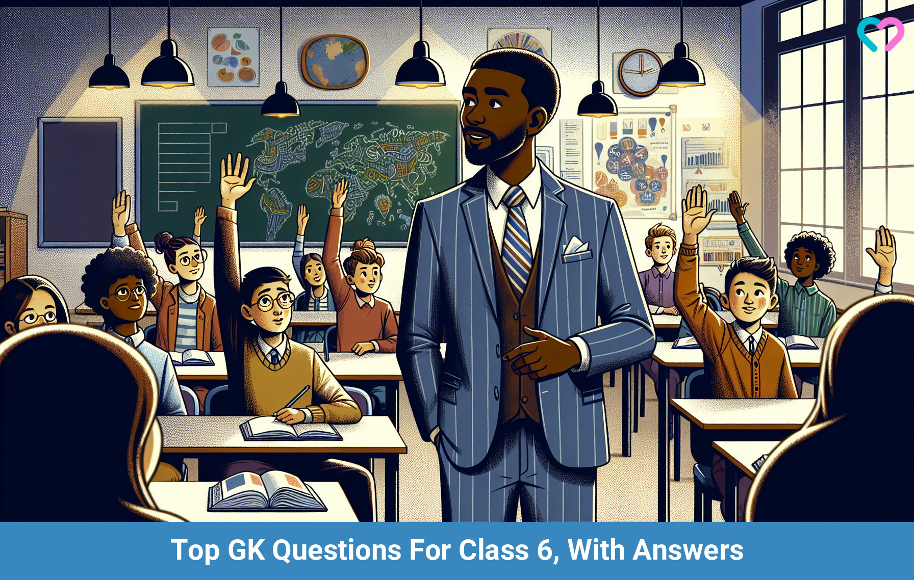 GK Questions for class 6_illustration