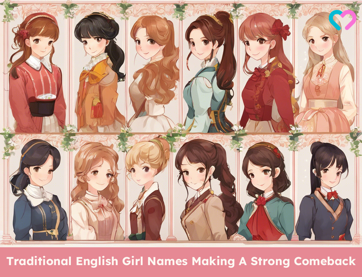 Traditional English Girl Names_illustration