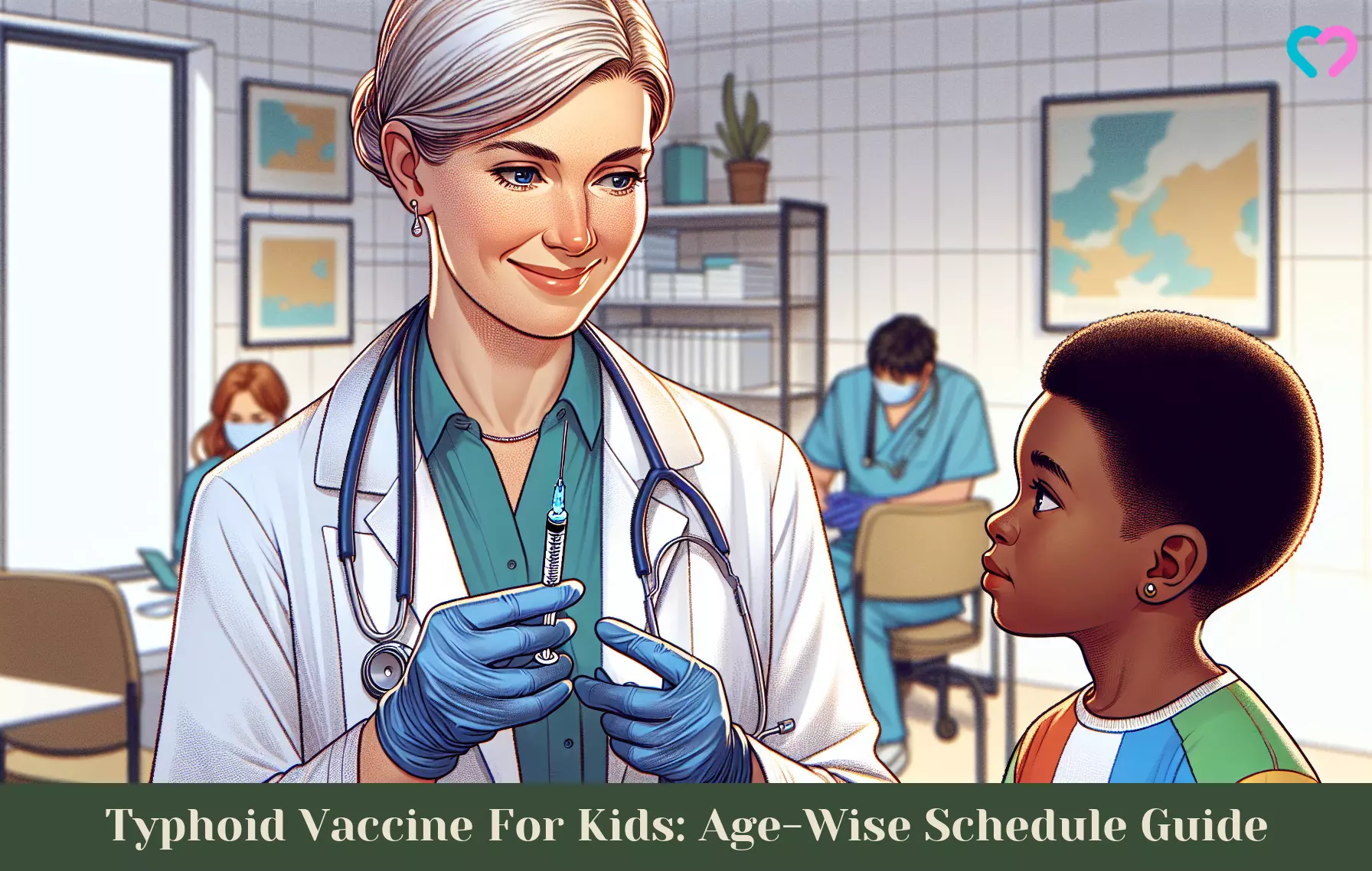 Typhoid Vaccine For Kids_illustration