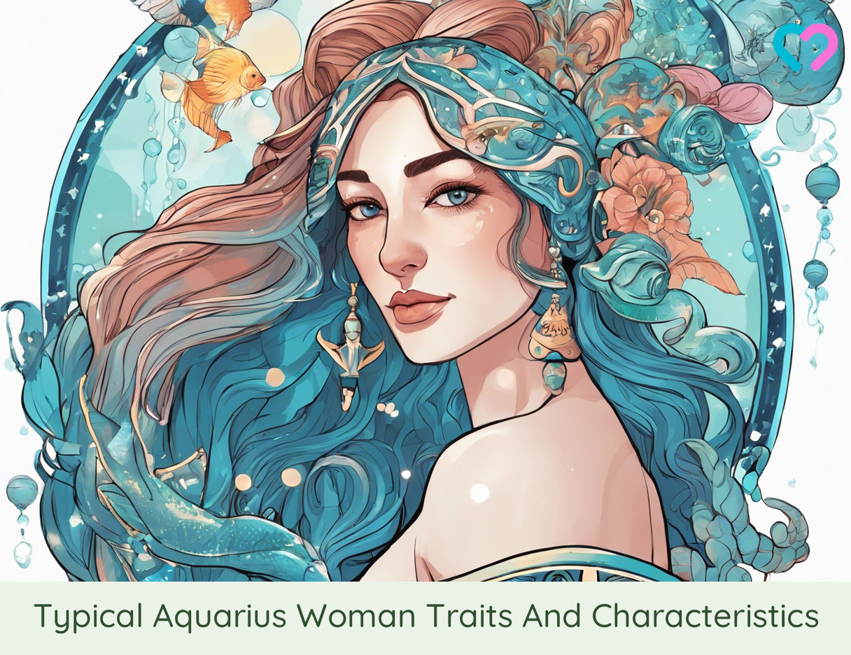aquarius traits female_illustration