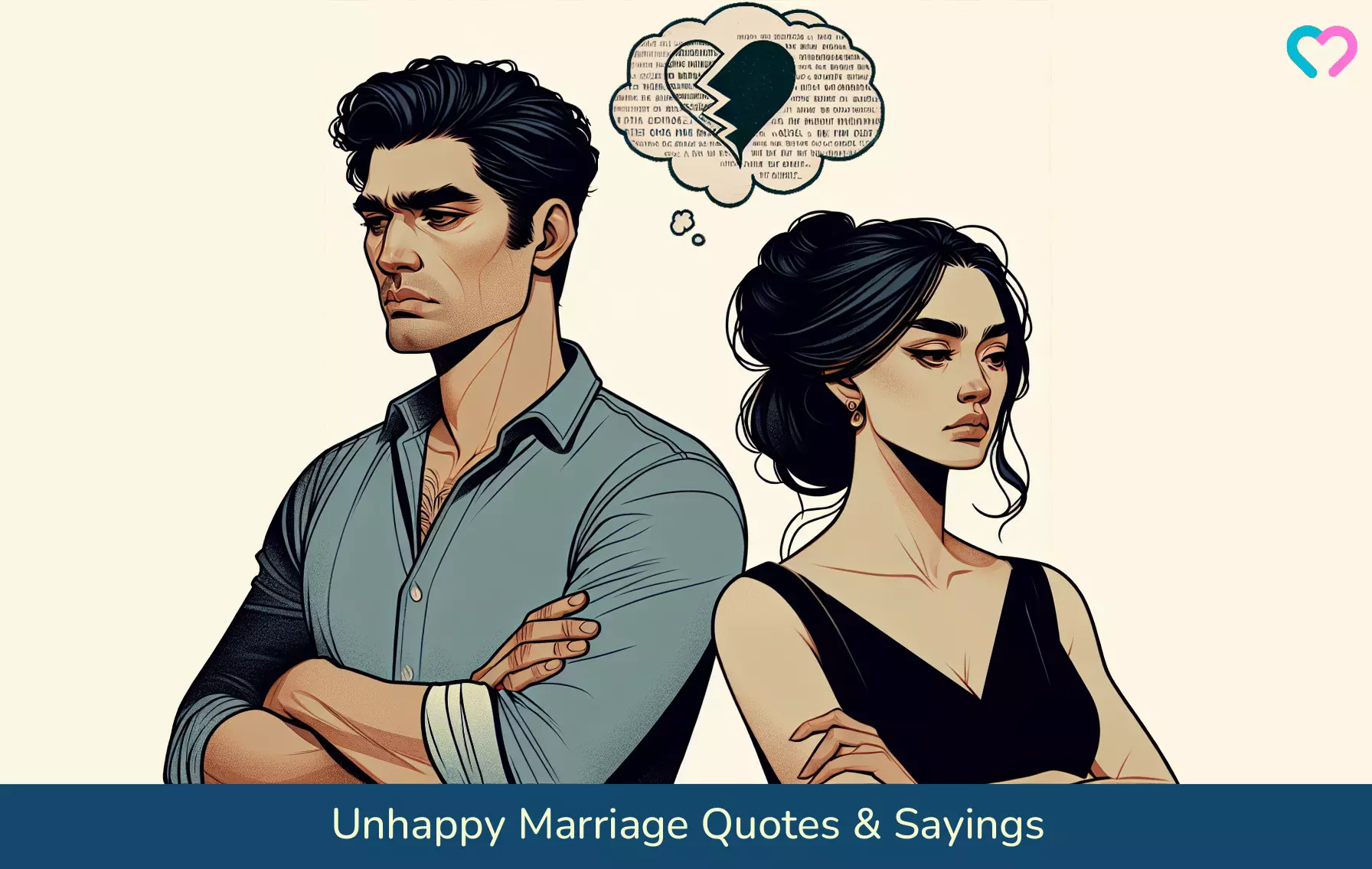 unhappy marriage quotes_illustration
