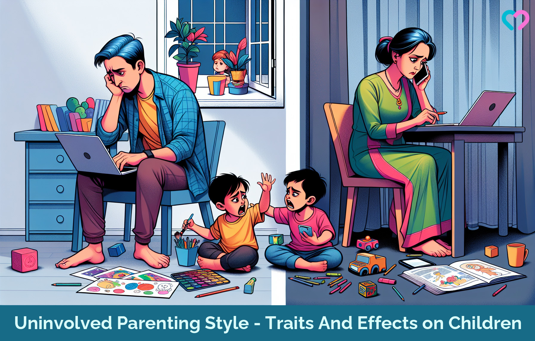 Uninvolved Parenting_illustration
