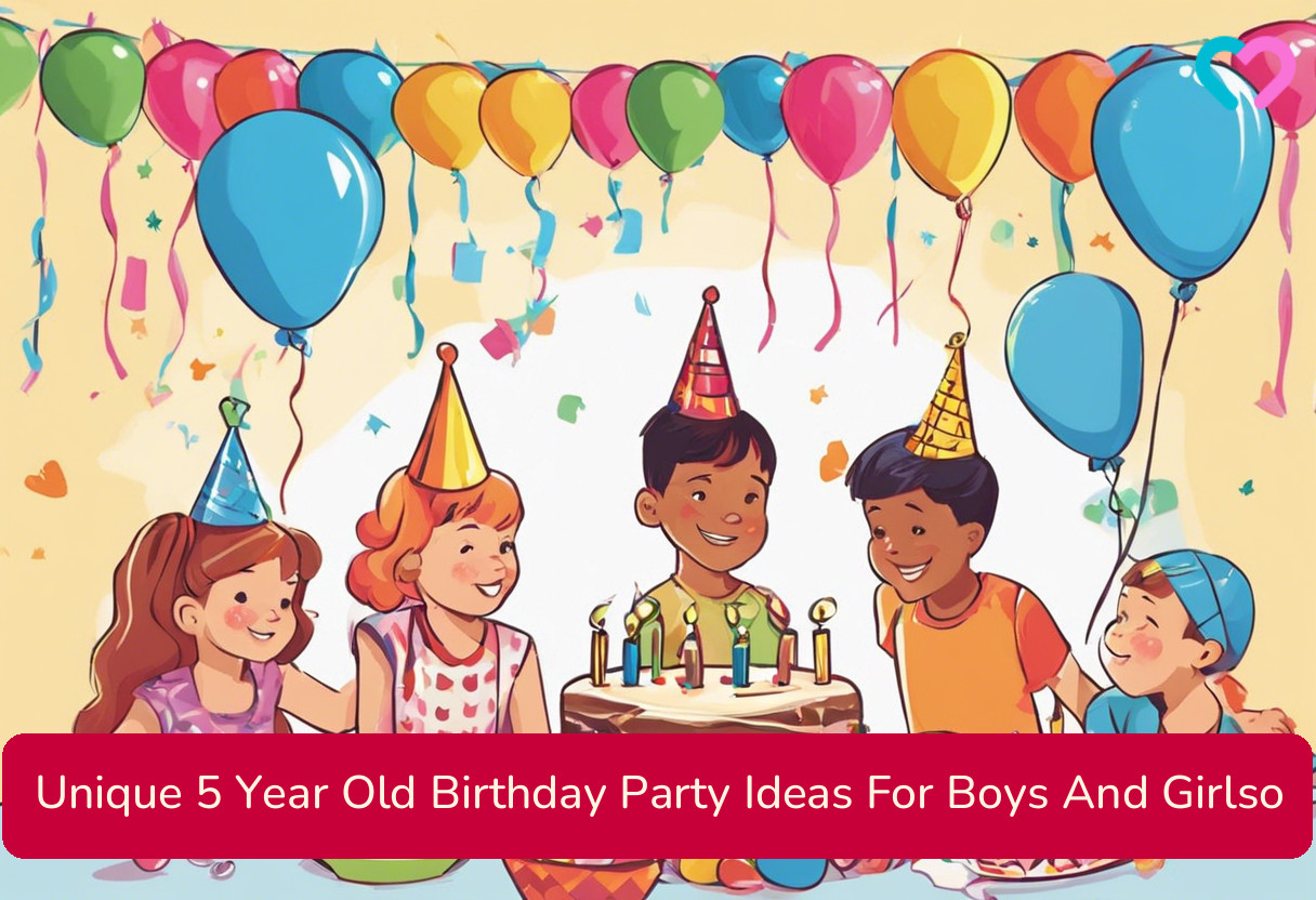 5 year old birthday party ideas_illustration