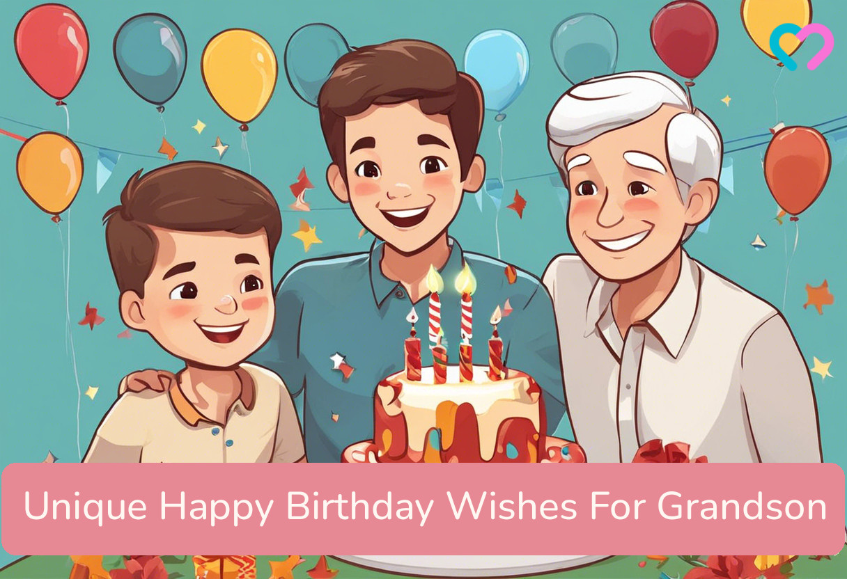 birthday wishes for grandson_illustration