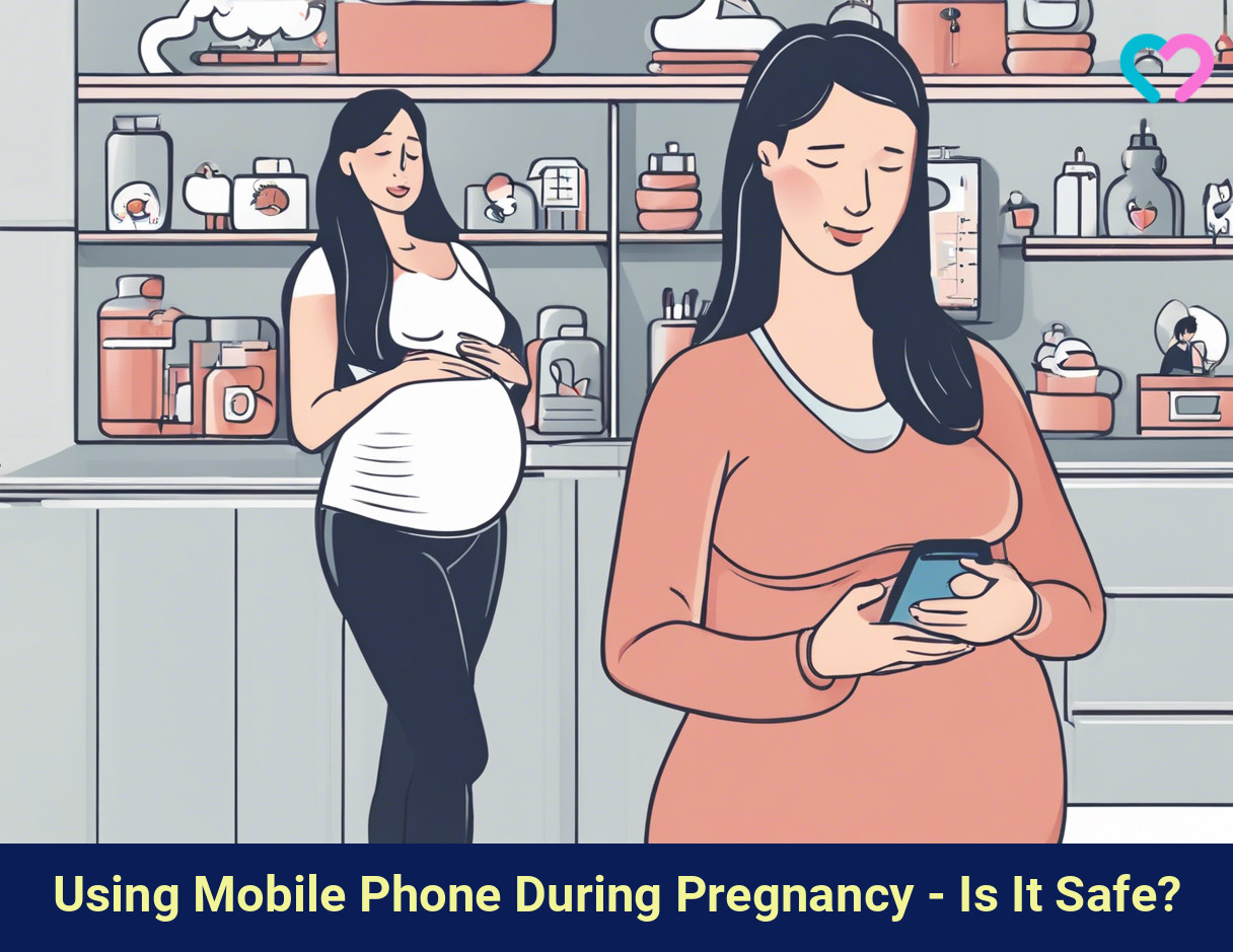 using mobile during pregnancy_illustration